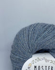 ISBLÅ - TYND BABY ALPACA FØLGETRÅD