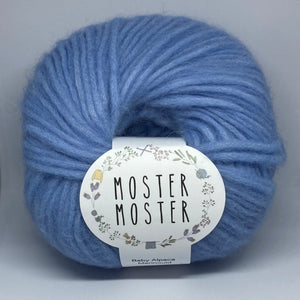 HIMMELBLÅ (BABY ALPACA MERINOULD)