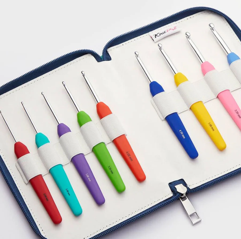 KnitPro Waves Hæklenålesæt 2.0 mm – 6.0 mm