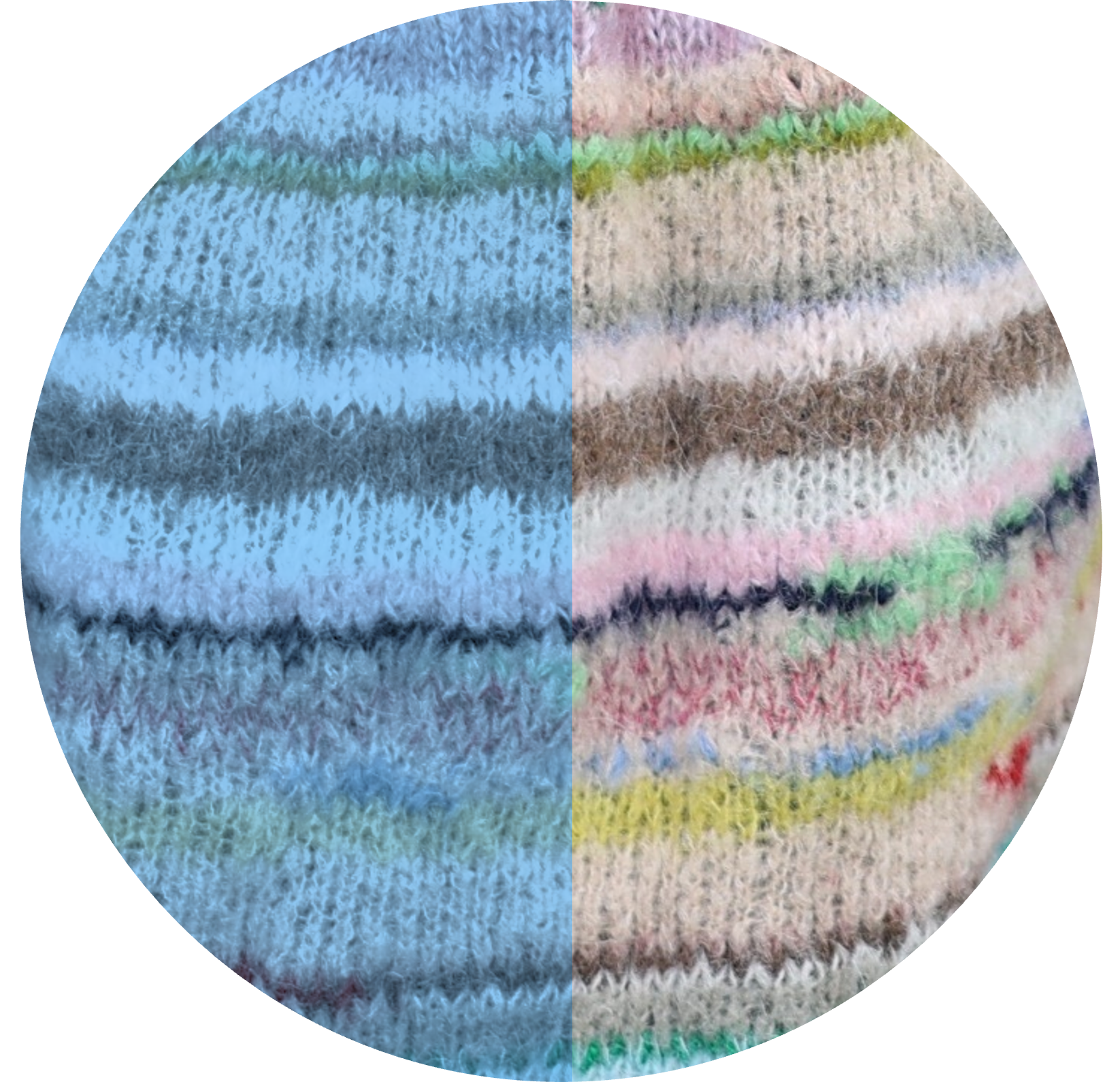 Blå nuancer 50% / Mix 50%