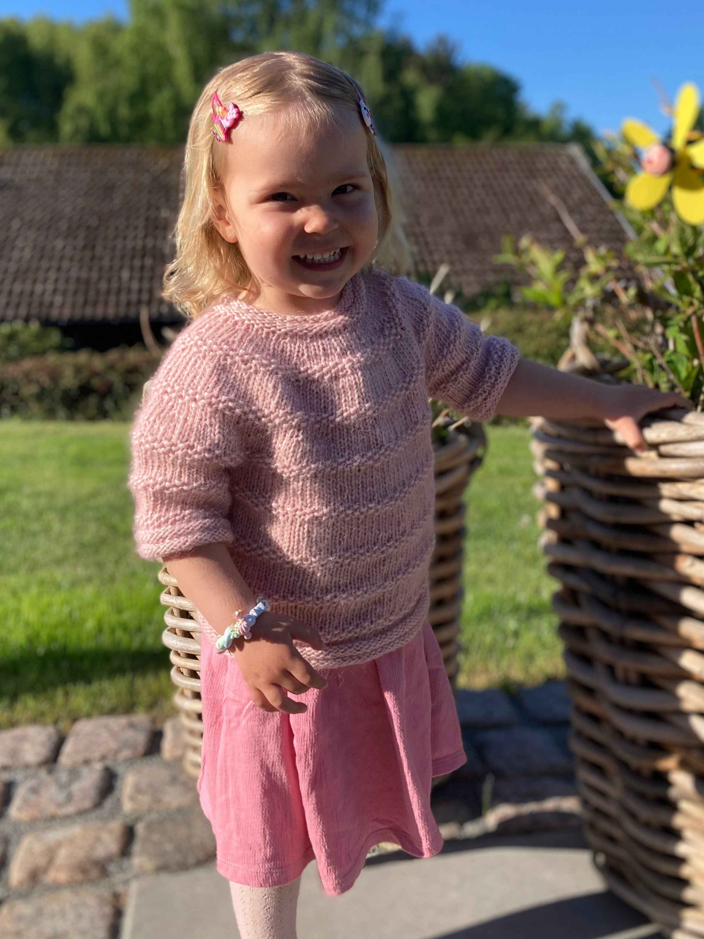 kit til "BØRNESWEATER VIOLA"