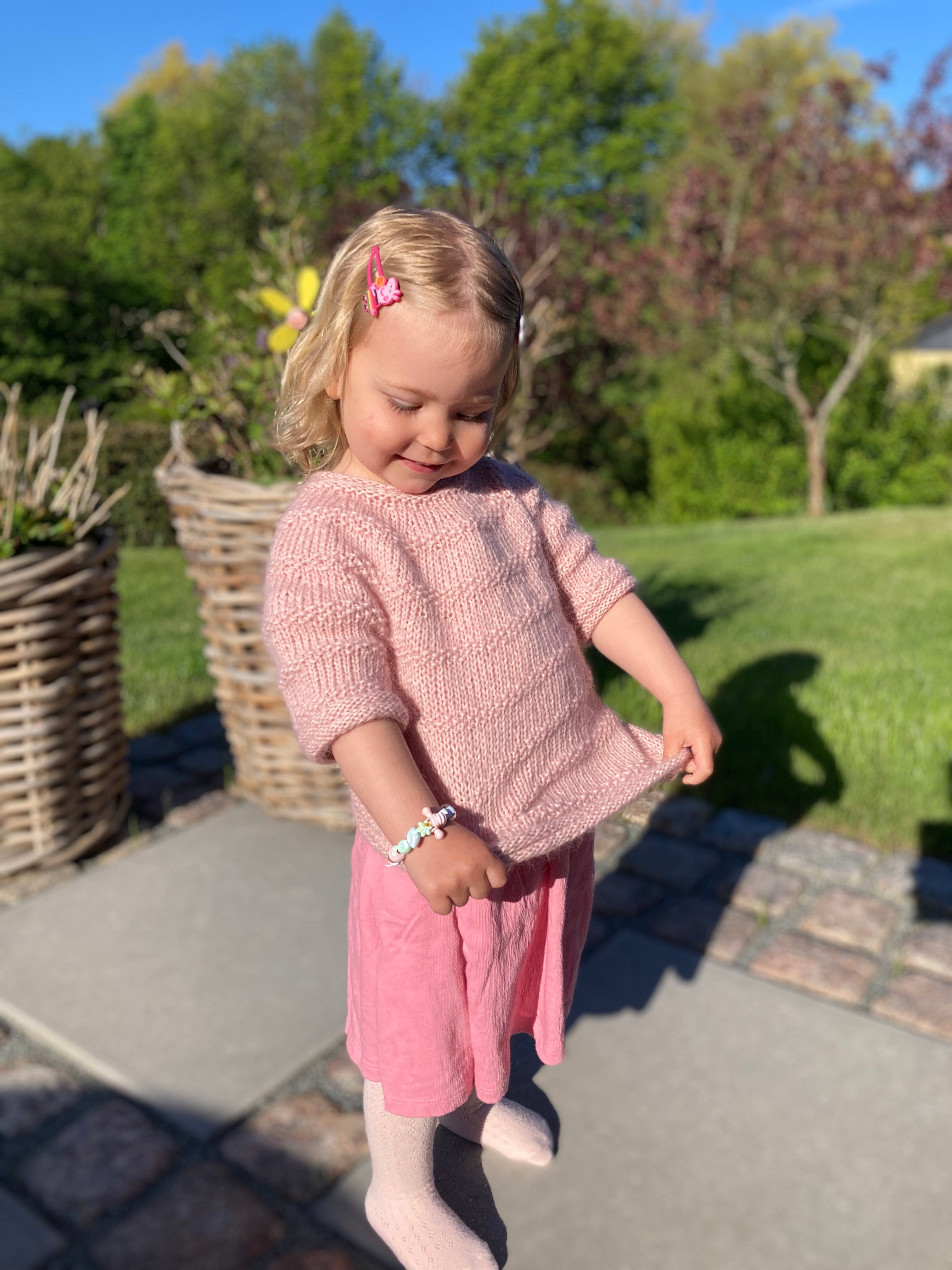 kit til "BØRNESWEATER VIOLA"