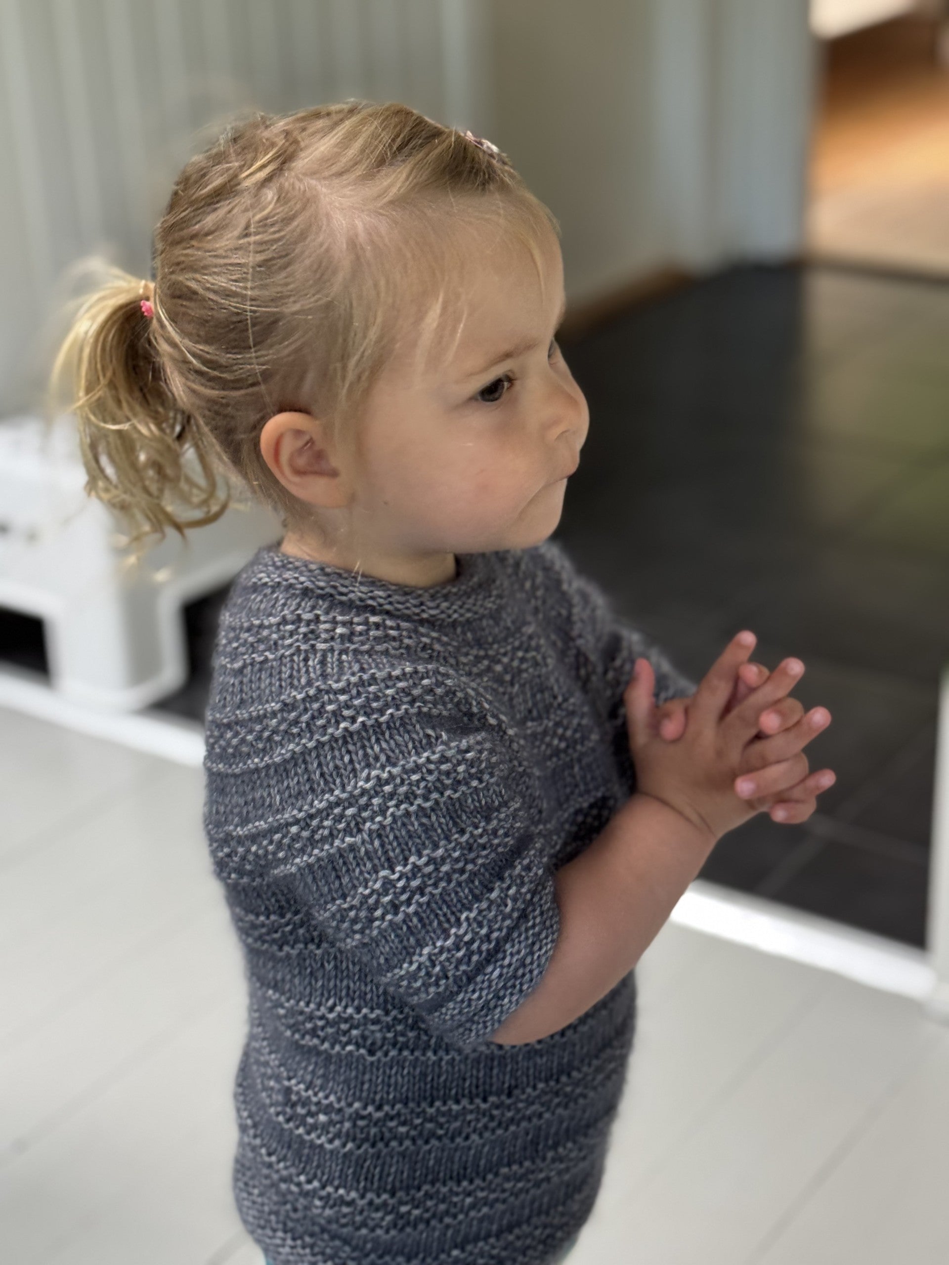 BØRNESWEATER BLÅREGN