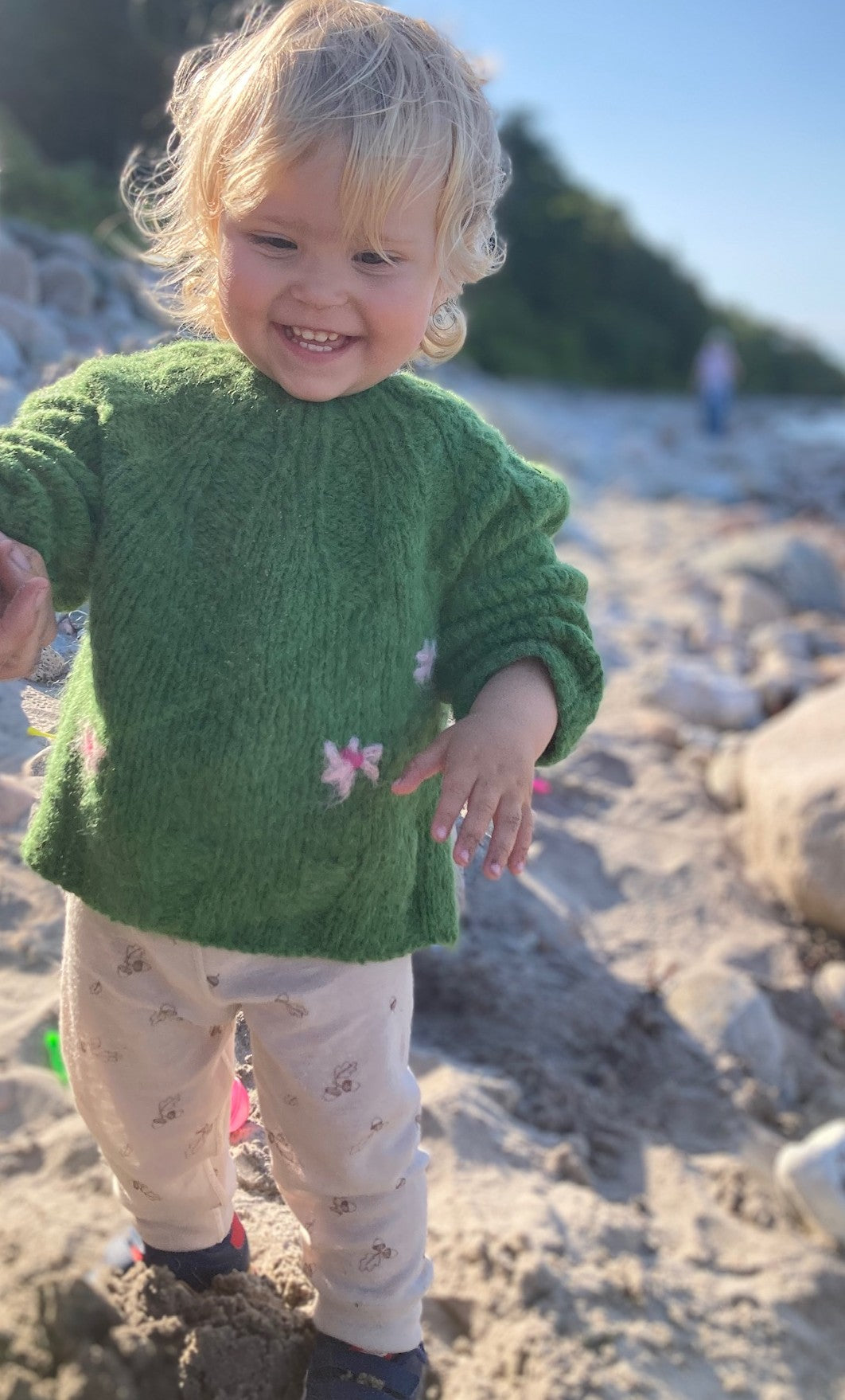 BØRNESWEATER BLOMST