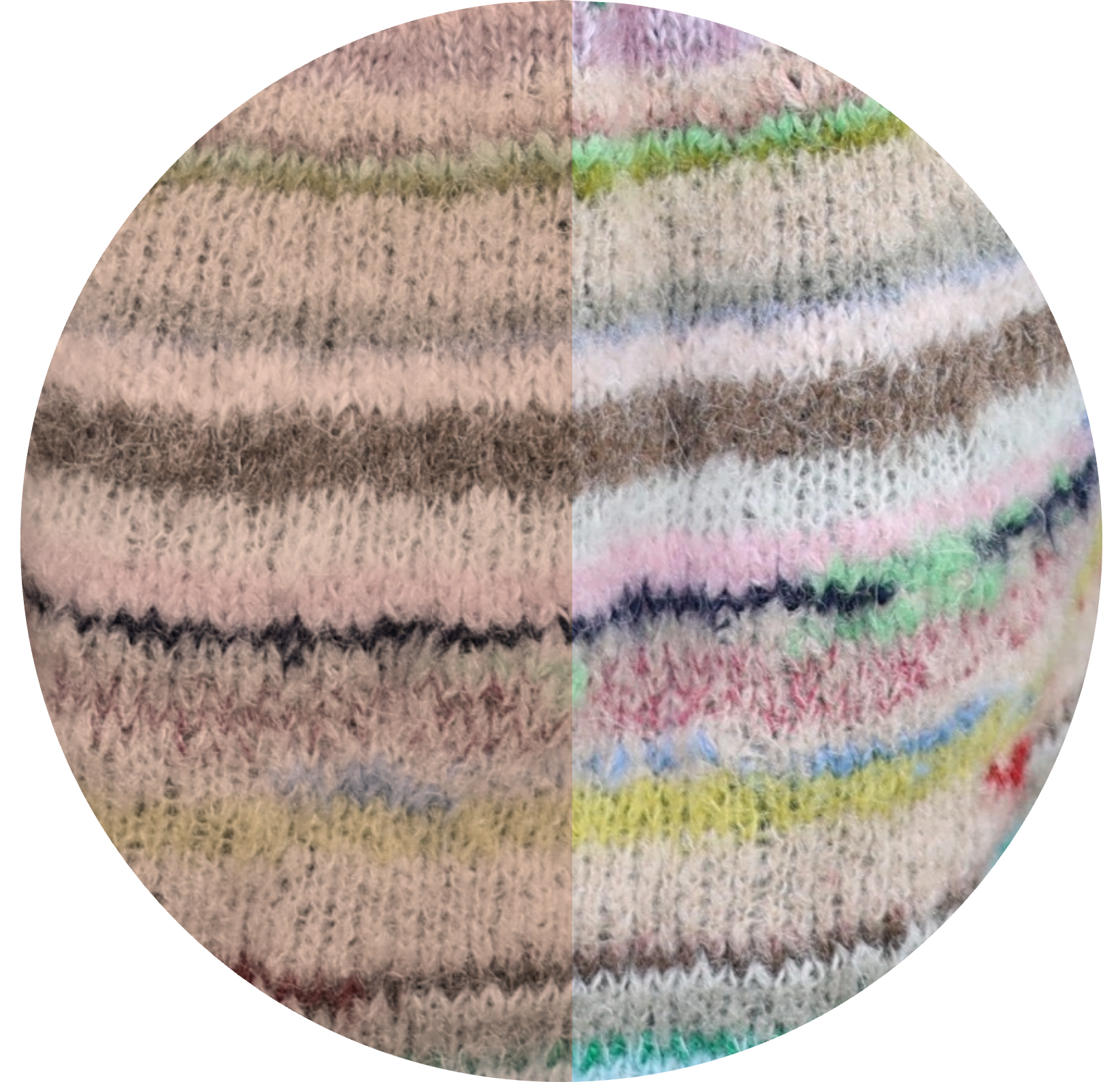 Beige/brune nuancer 50% / Mix 50%