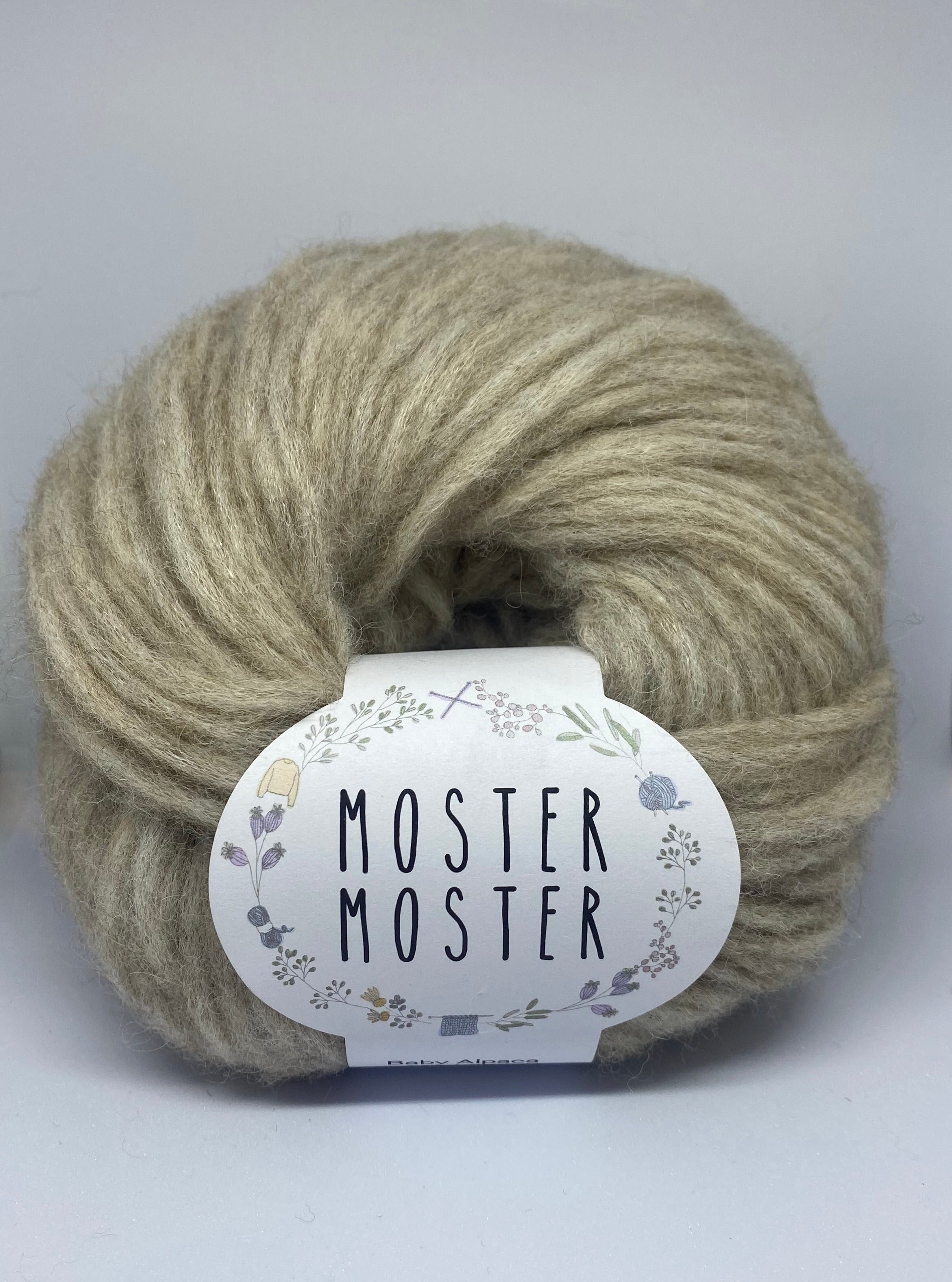 SAND (BABY ALPACA MERINOULD)