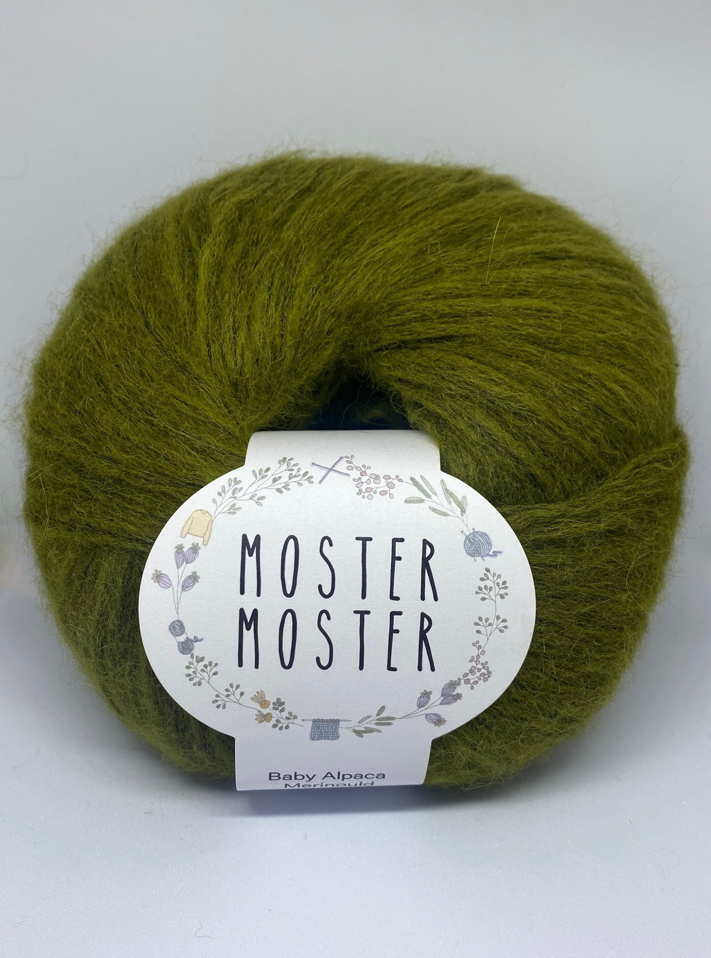 OLIVE (BABY ALPACA MERINOULD)
