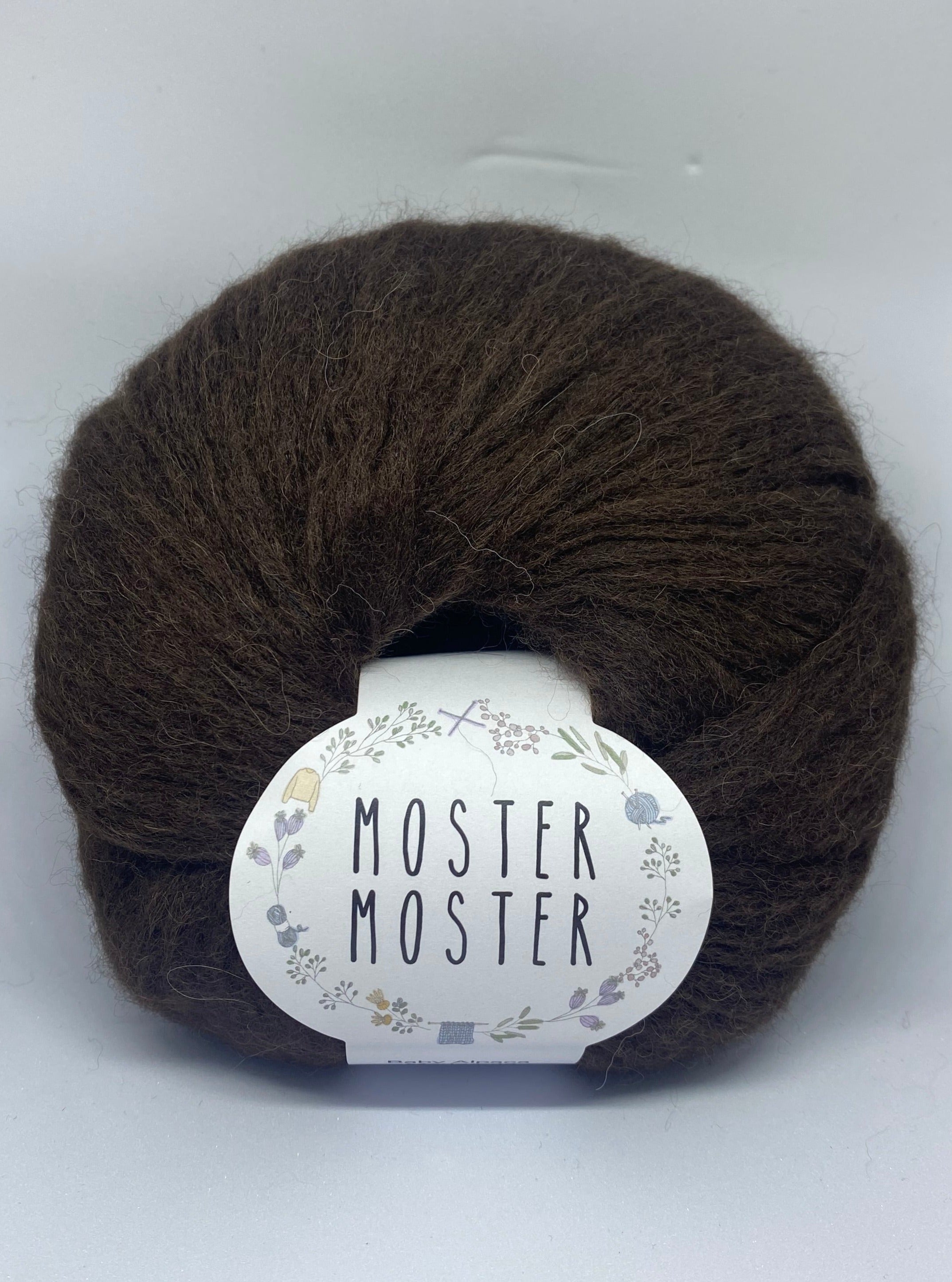 MØRK MOKKA (BABY ALPACA MERINOULD)