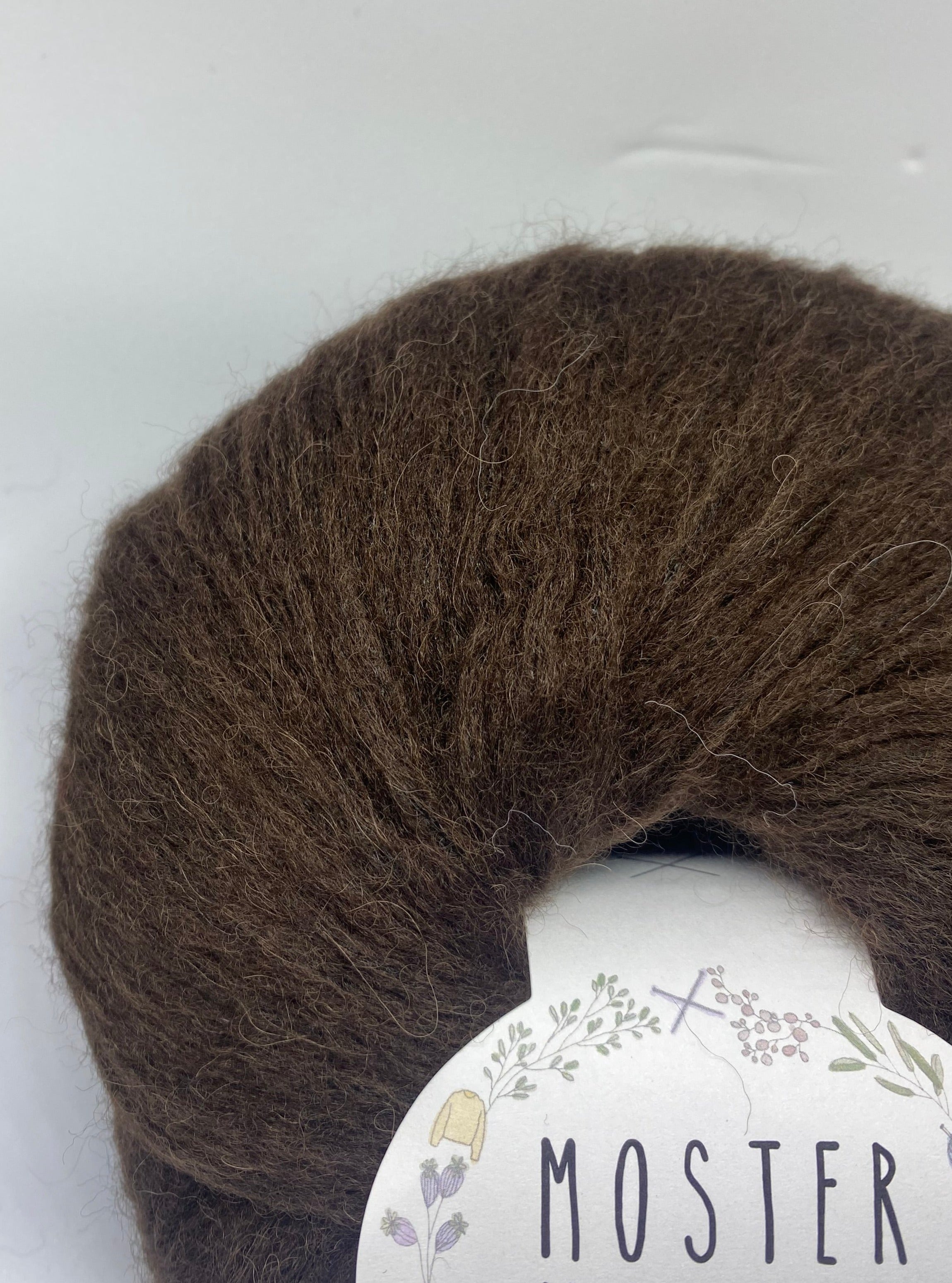 MØRK MOKKA (BABY ALPACA MERINOULD)