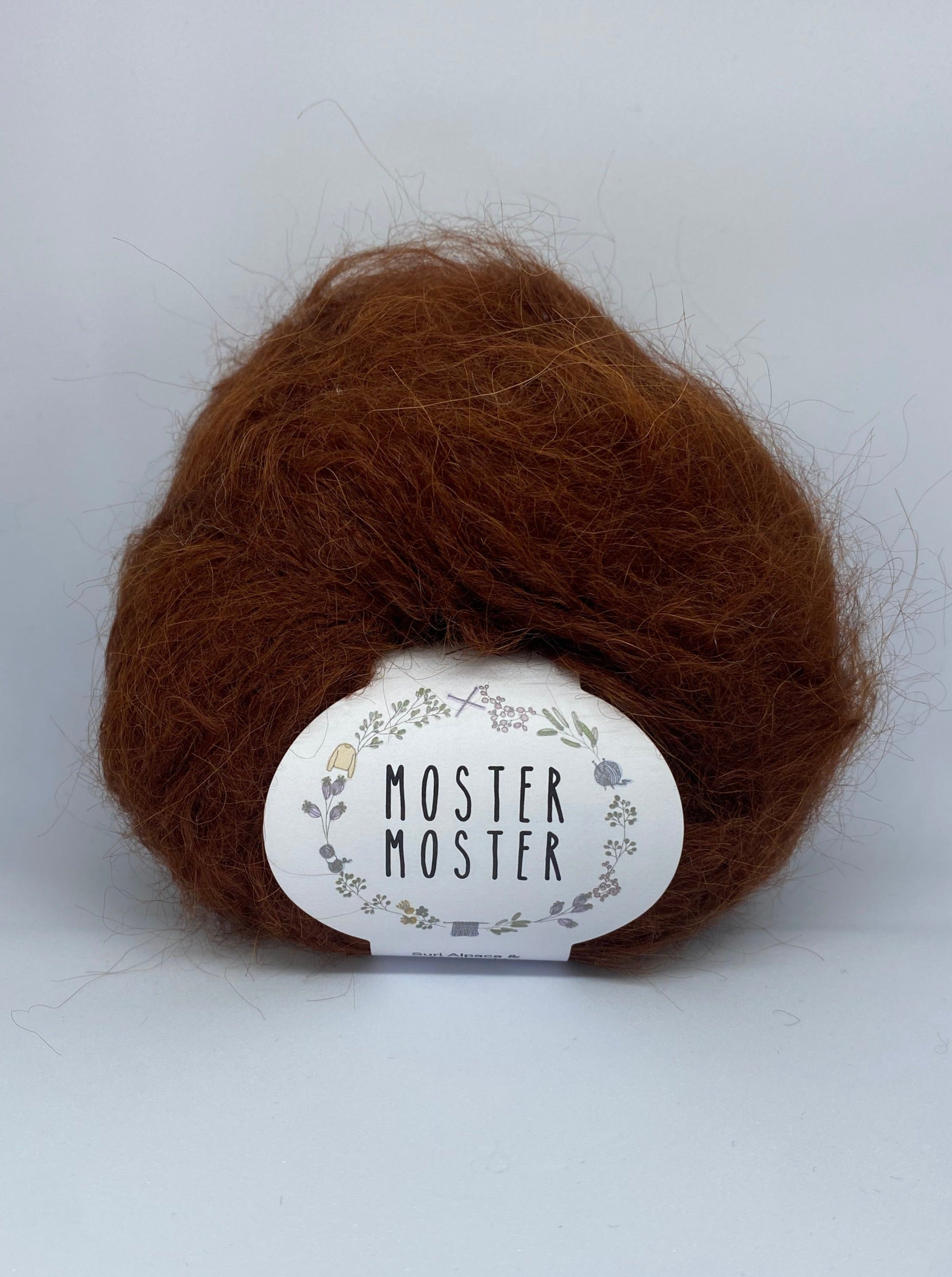 RØDBRUN (SURI ALPACA & MERINOULD)