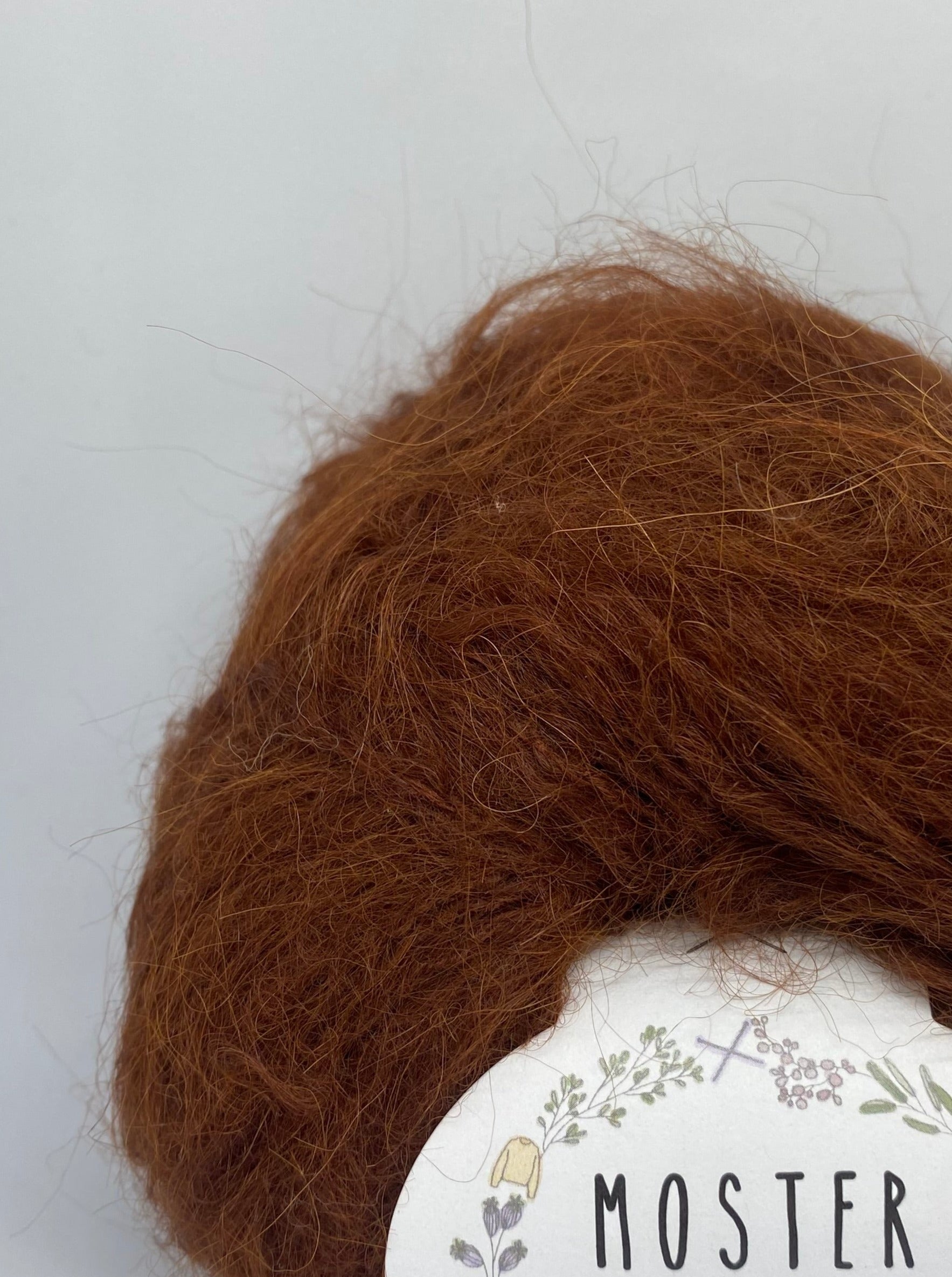 RØDBRUN (SURI ALPACA & MERINOULD)