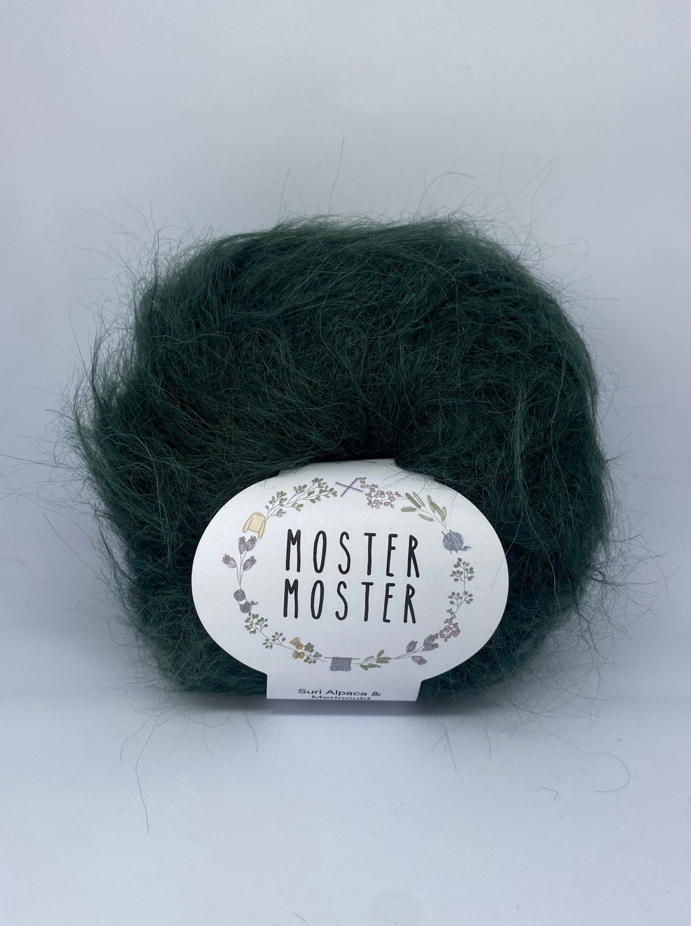 SPRUCE GREEN (SURI ALPACA &amp; MERINO WOOL)