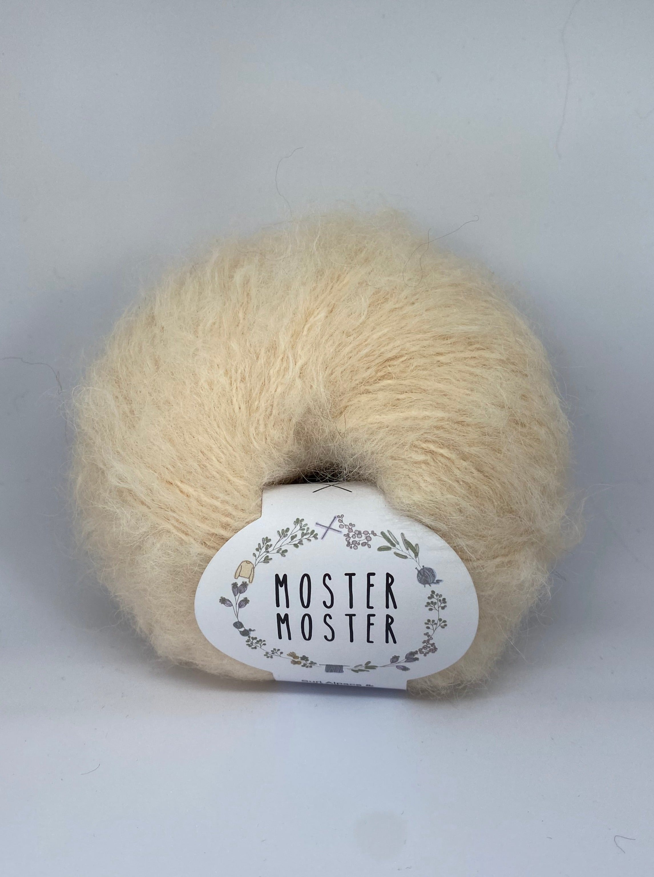 SART ROSA/VANILJE (SURI ALPACA & MERINOULD)