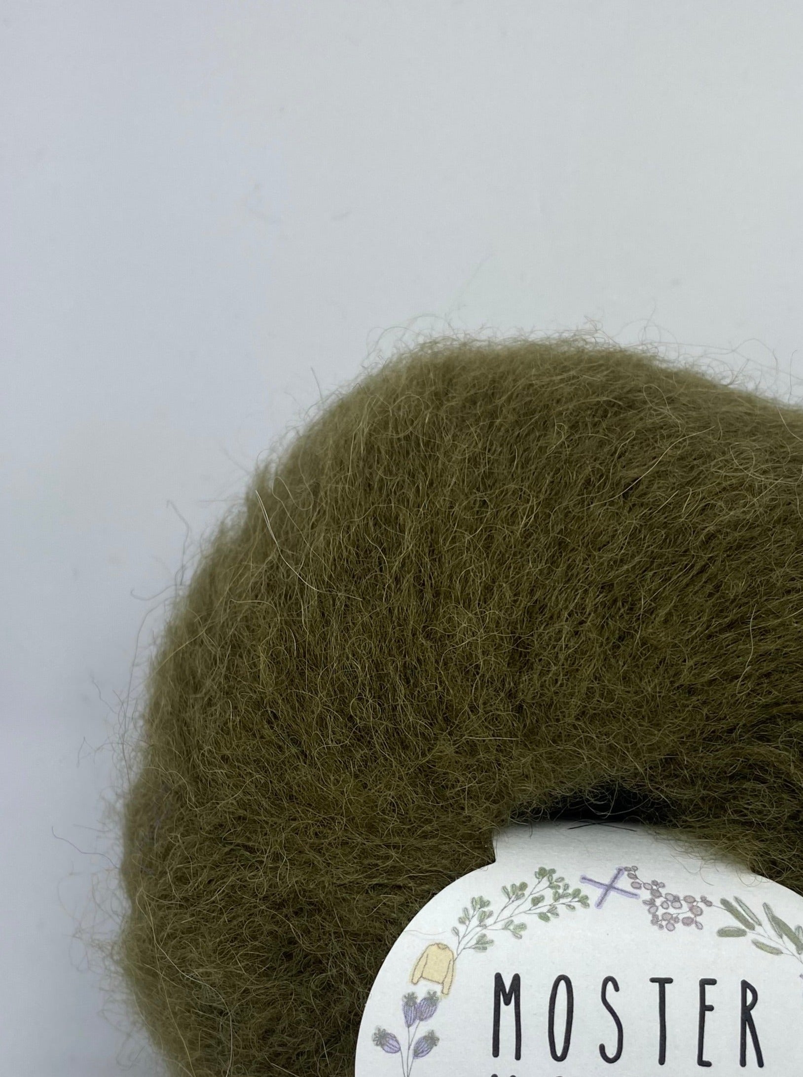 ARMY GRØN (BABY ALPACA SILKEMOHAIR)