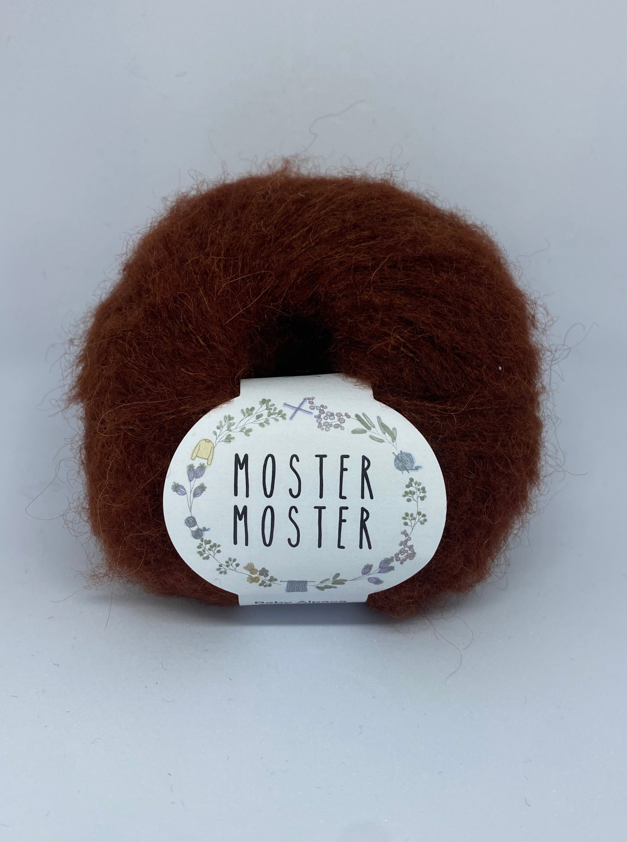 RUSTY RED (BABY ALPACA SILK MOHAIR)