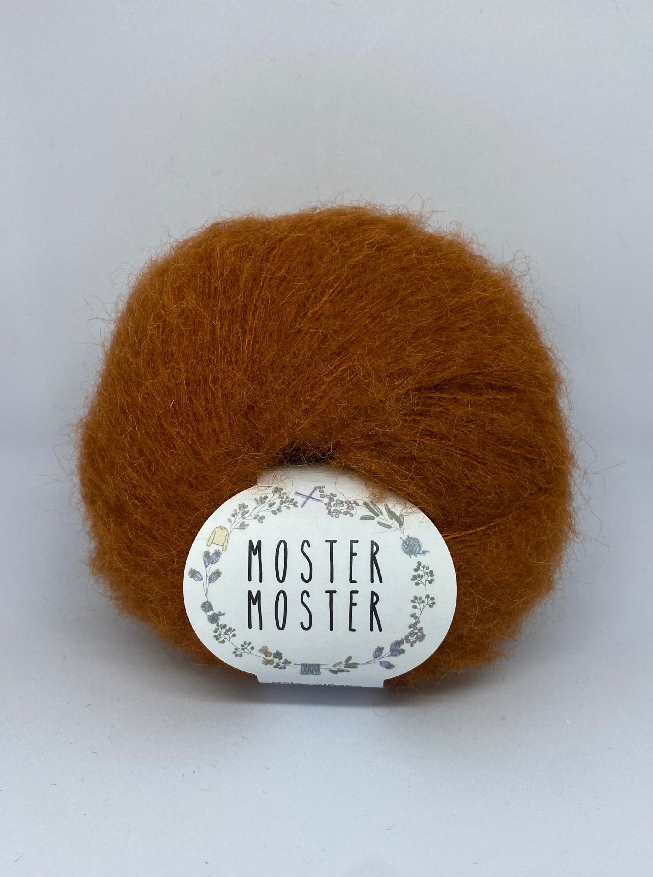 BURNT ORANGE (BABY ALPACA SILK MOHAIR)