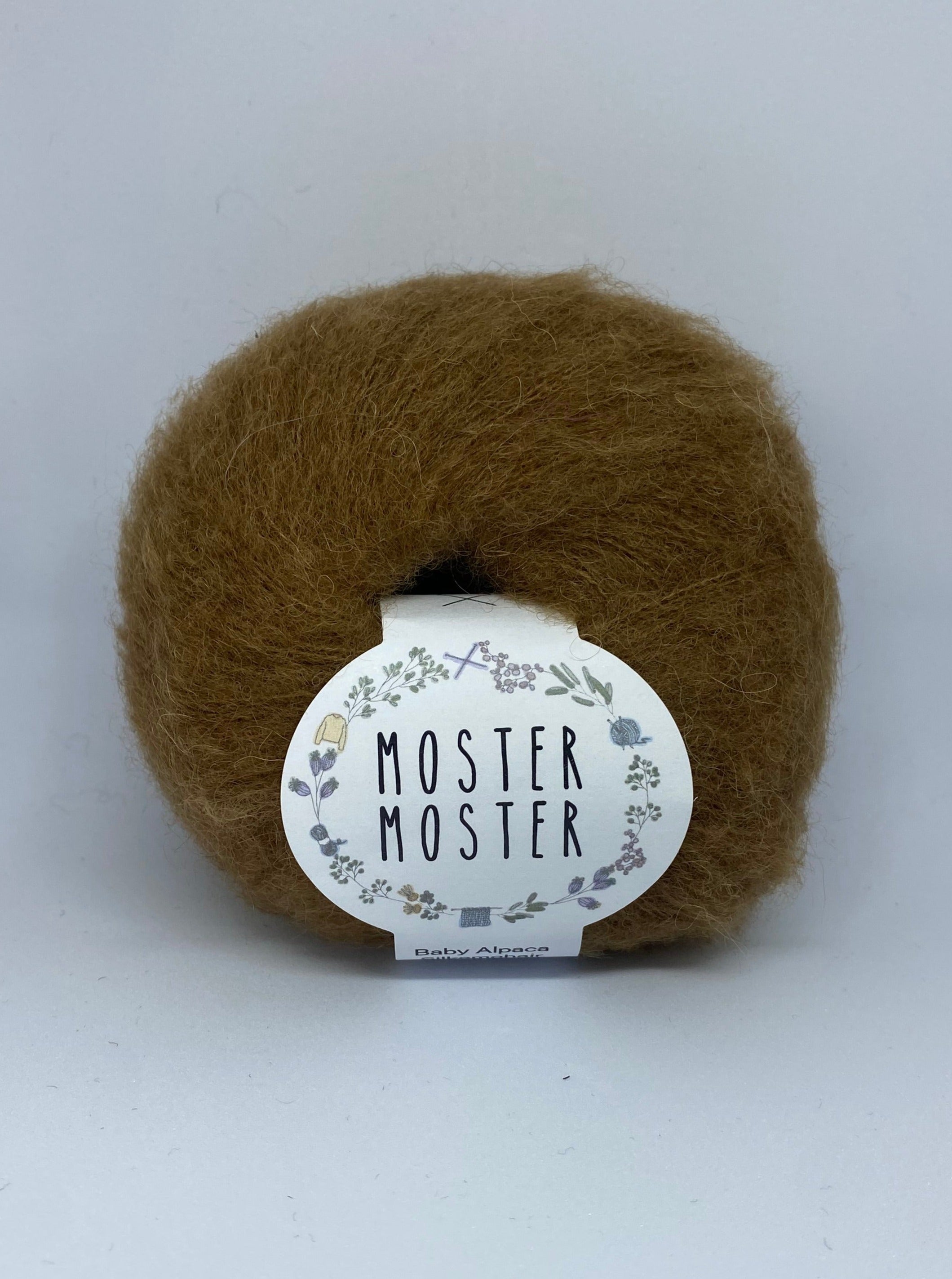 BRUN (BABY ALPACA SILKEMOHAIR)