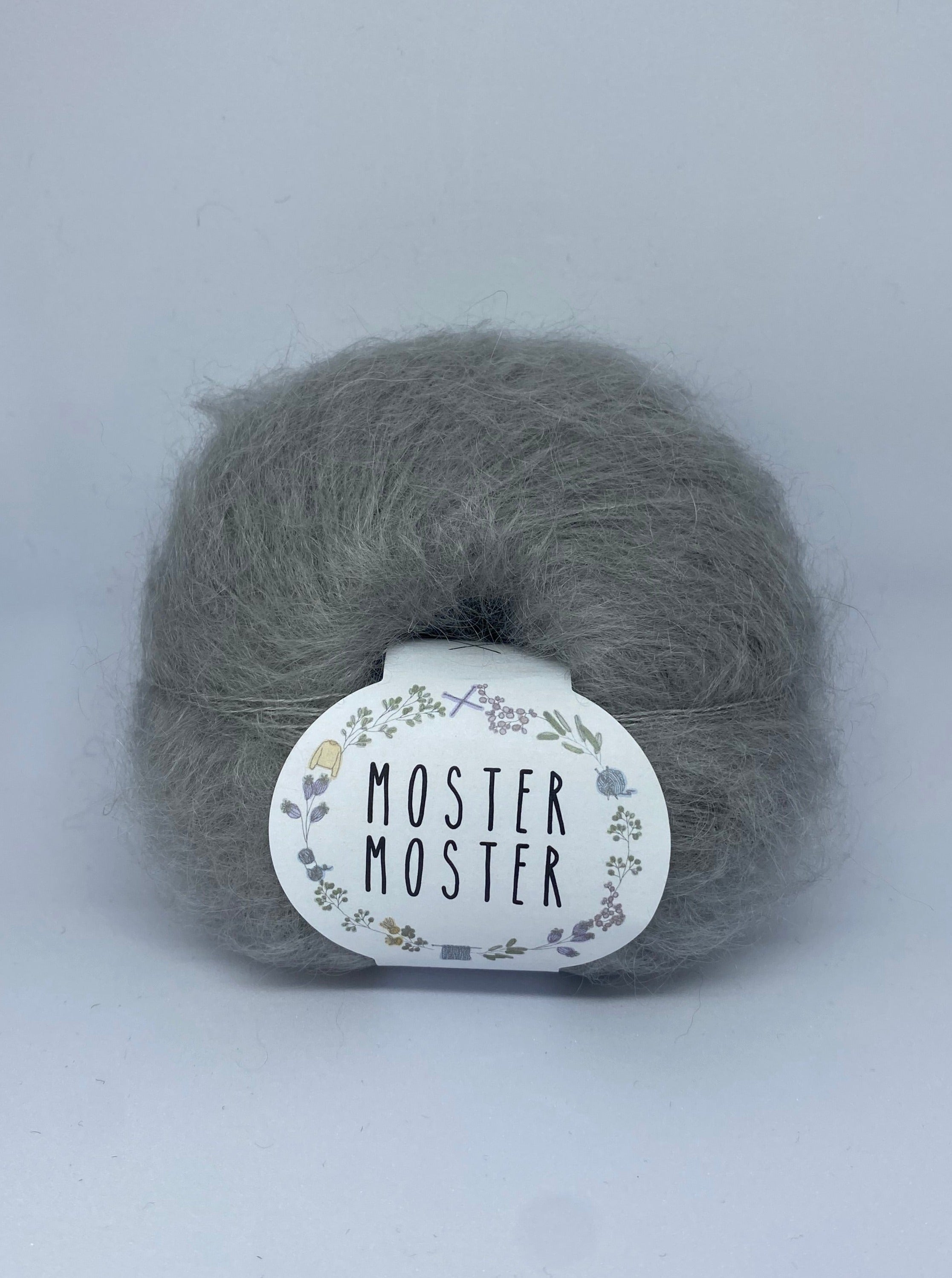 LYSEGRÅ (SILKE MOHAIR)