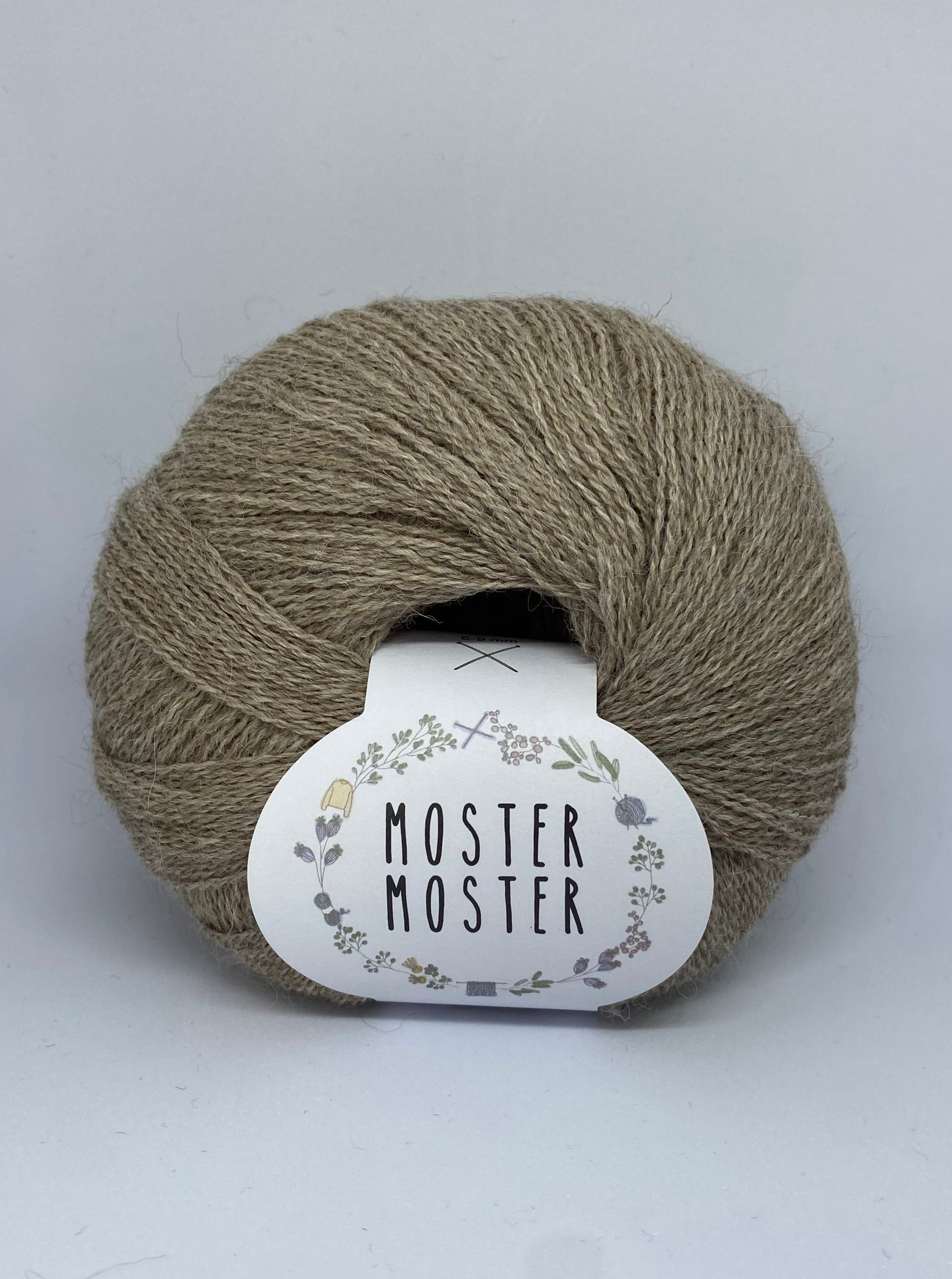 BEIGE (TYND BABY ALPACA FØLGETRÅD)