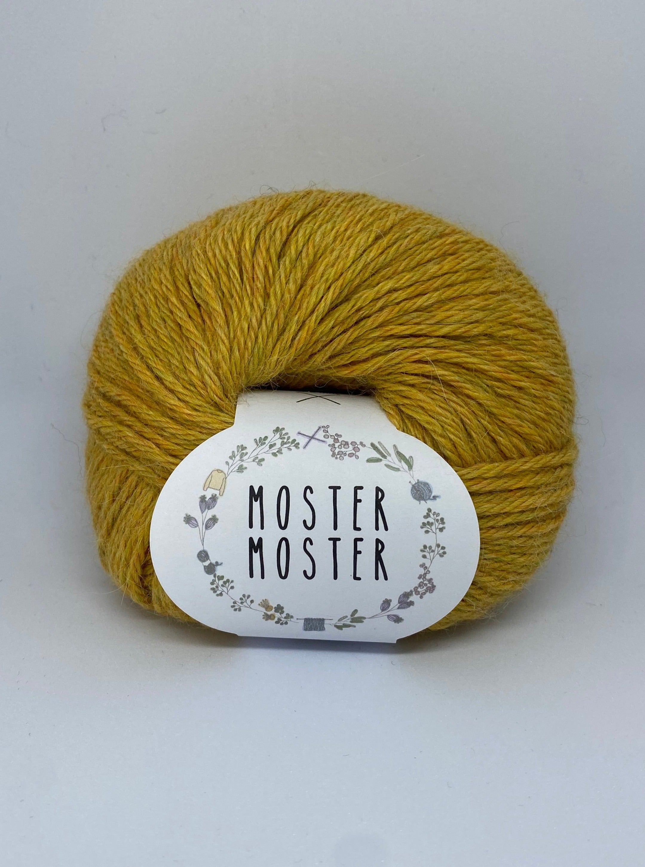 LIGHT MUSTARD FLOWER (THICK BABY ALPACA)