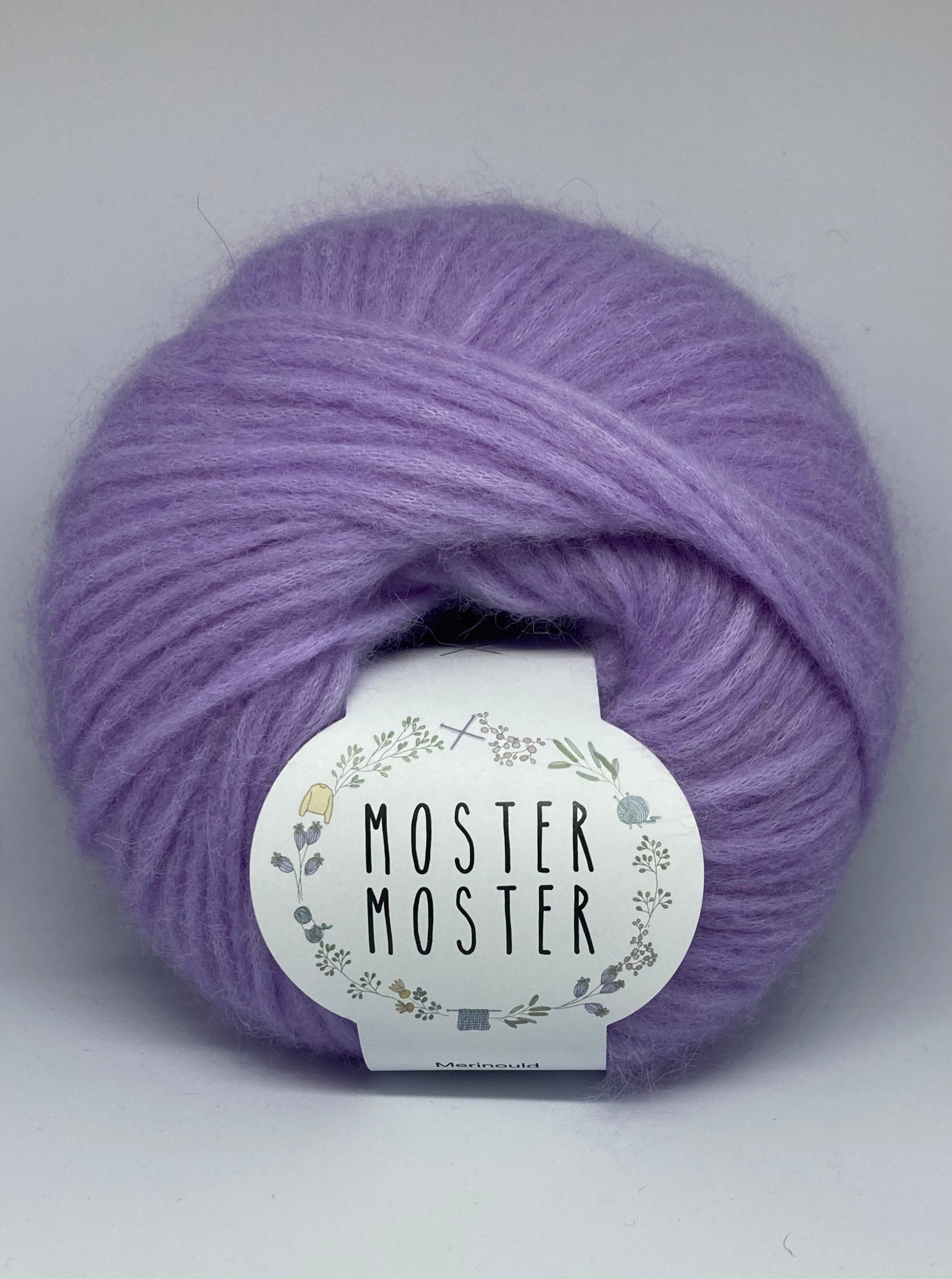 PURPLE (BABY ALPACA MERINO WOOL)