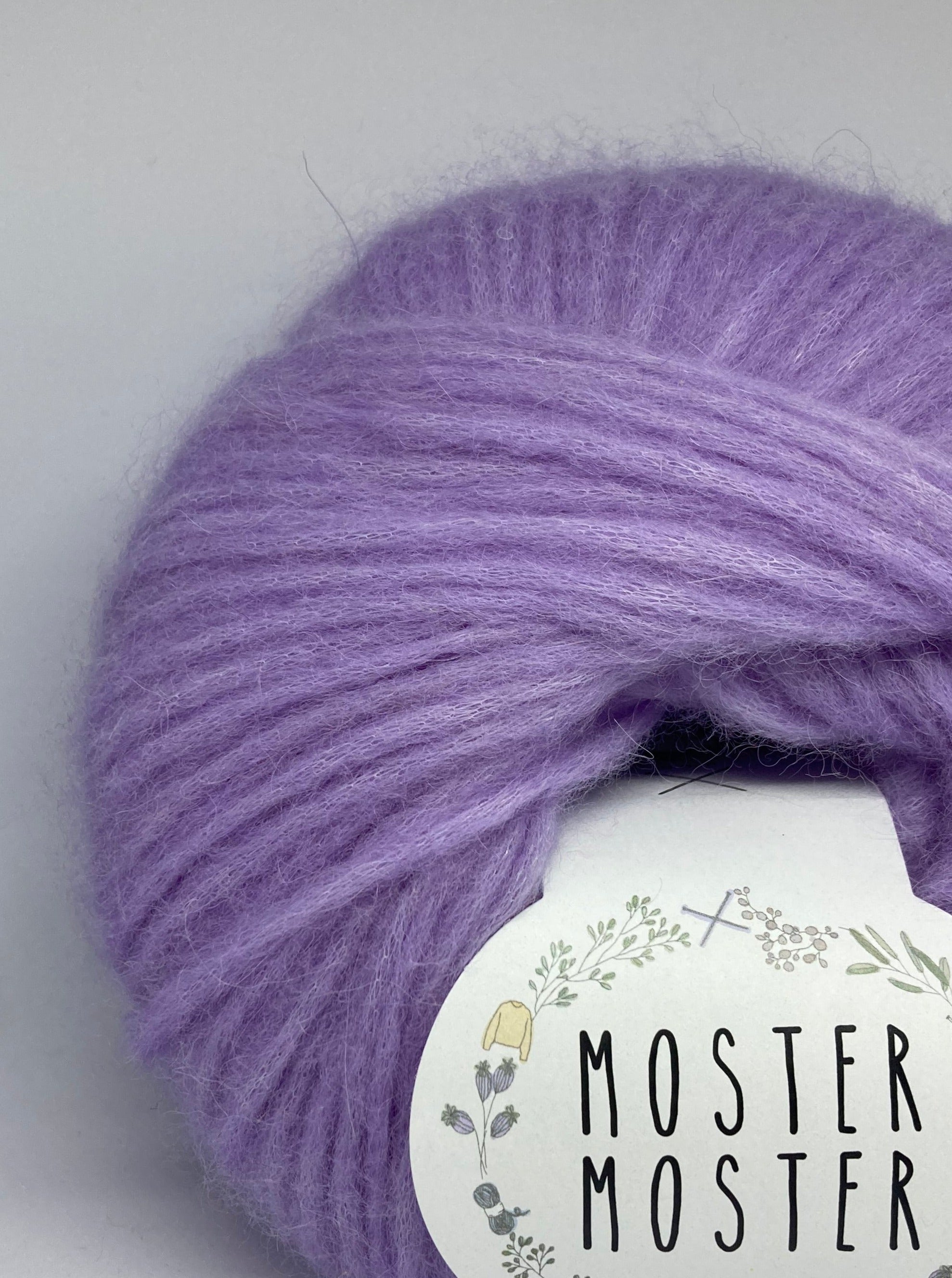PURPLE (BABY ALPACA MERINO WOOL)