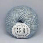 LYSEBLÅ (BABY ALPACA & PIMA BOMULD)