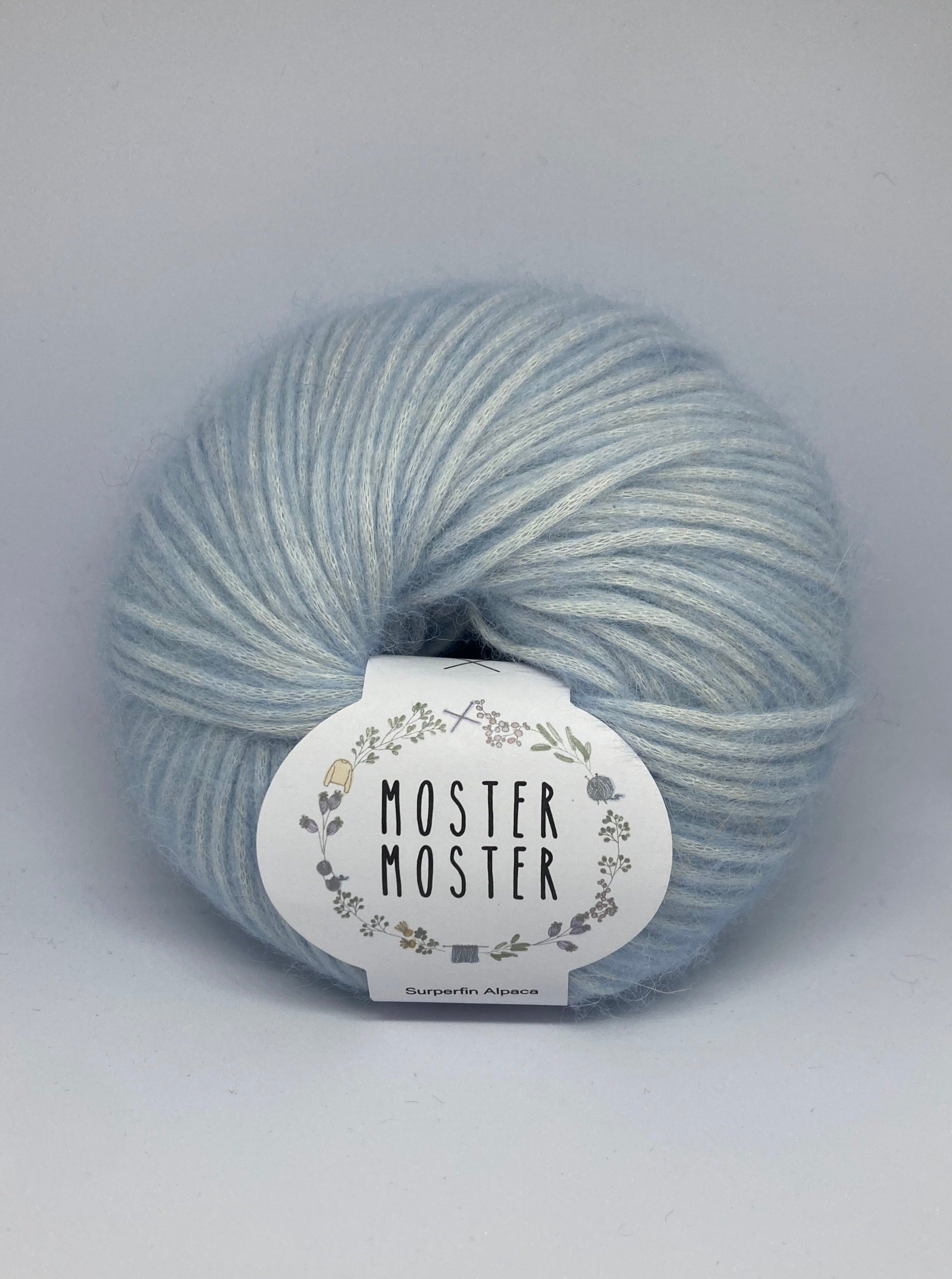 LIGHT BLUE (BABY ALPACA &amp; PIMA COTTON) 
