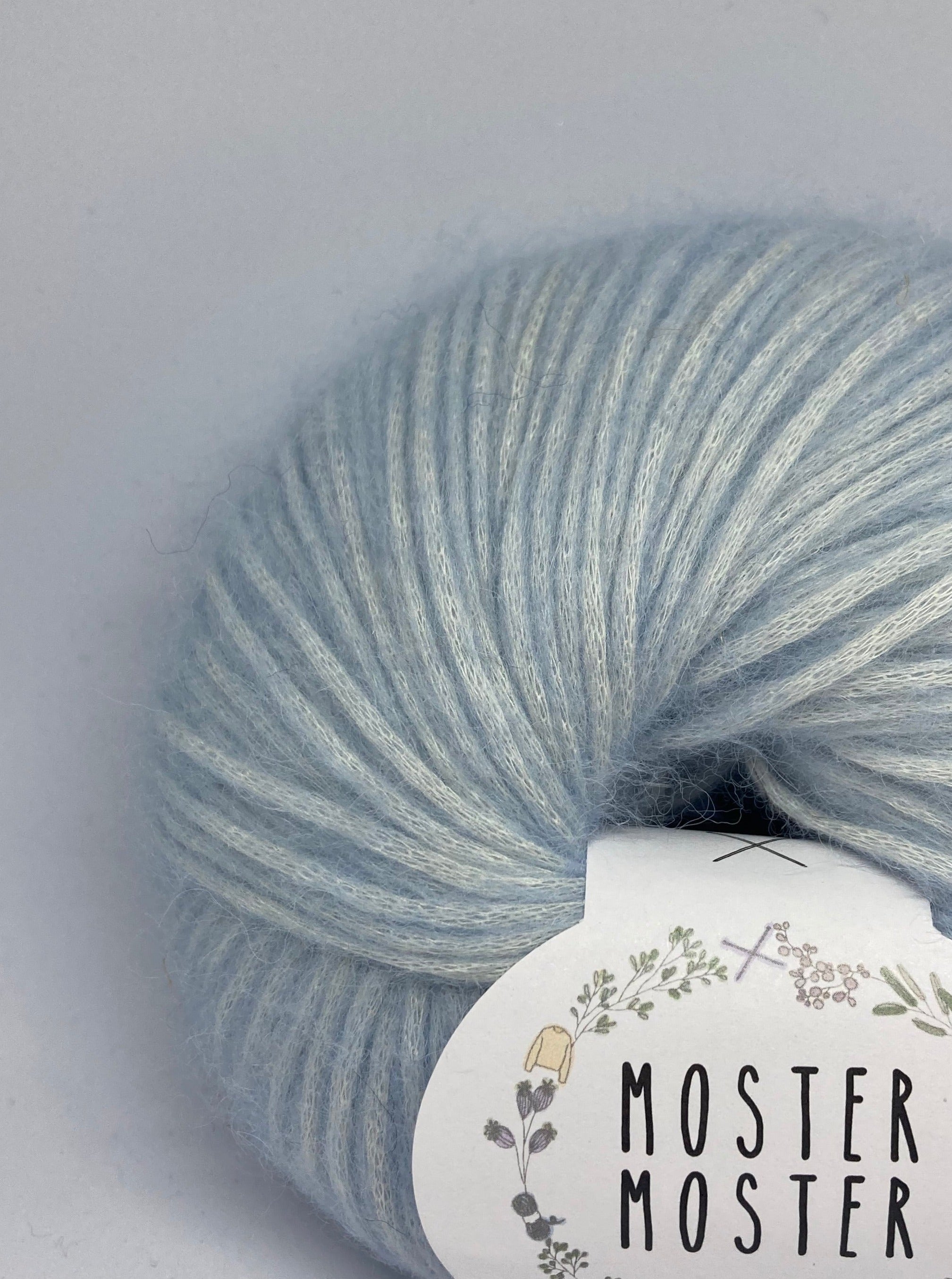 LIGHT BLUE (BABY ALPACA &amp; PIMA COTTON) 