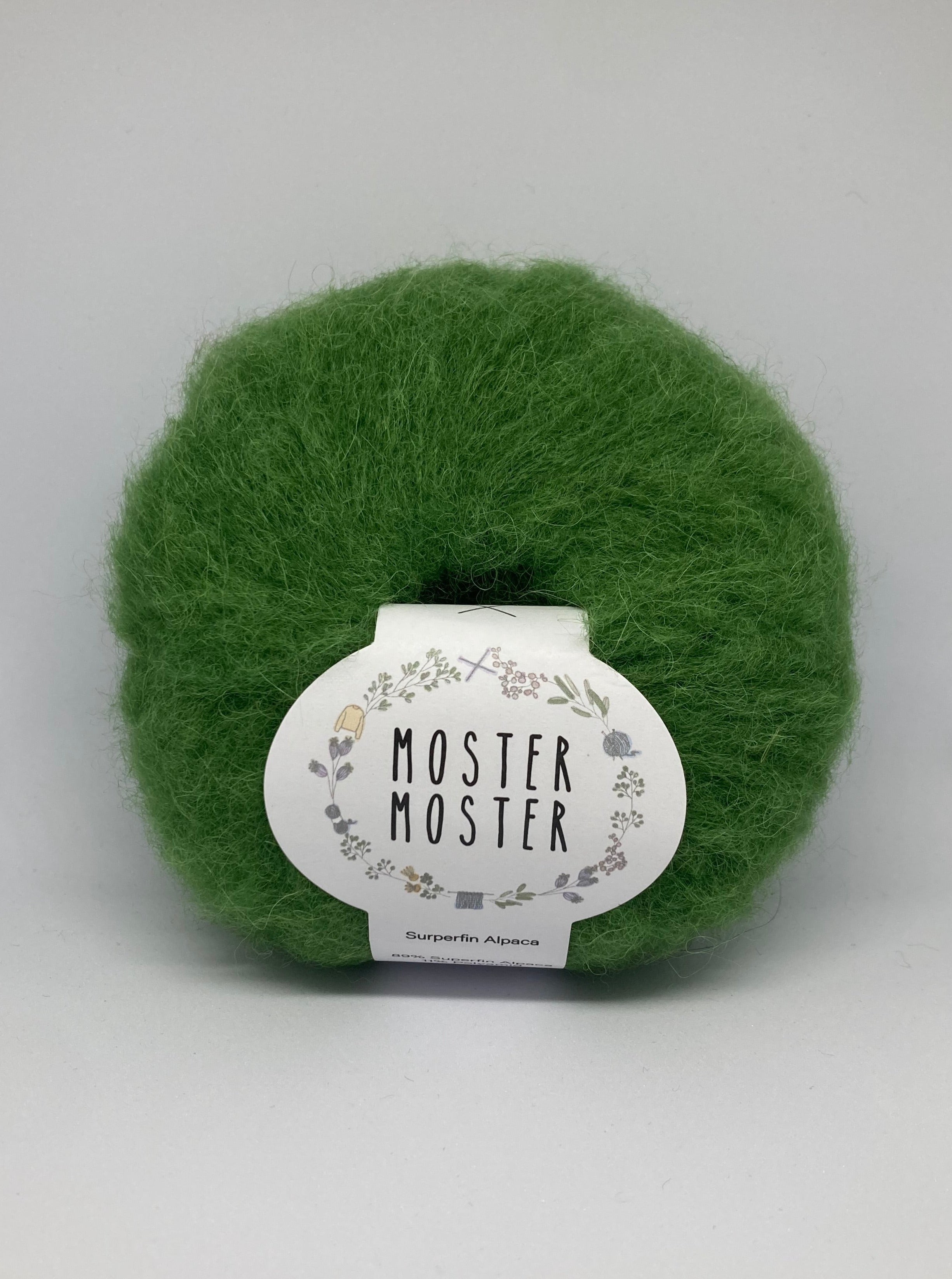 BOTTLE GREEN (SUPERFINE ALPACA)