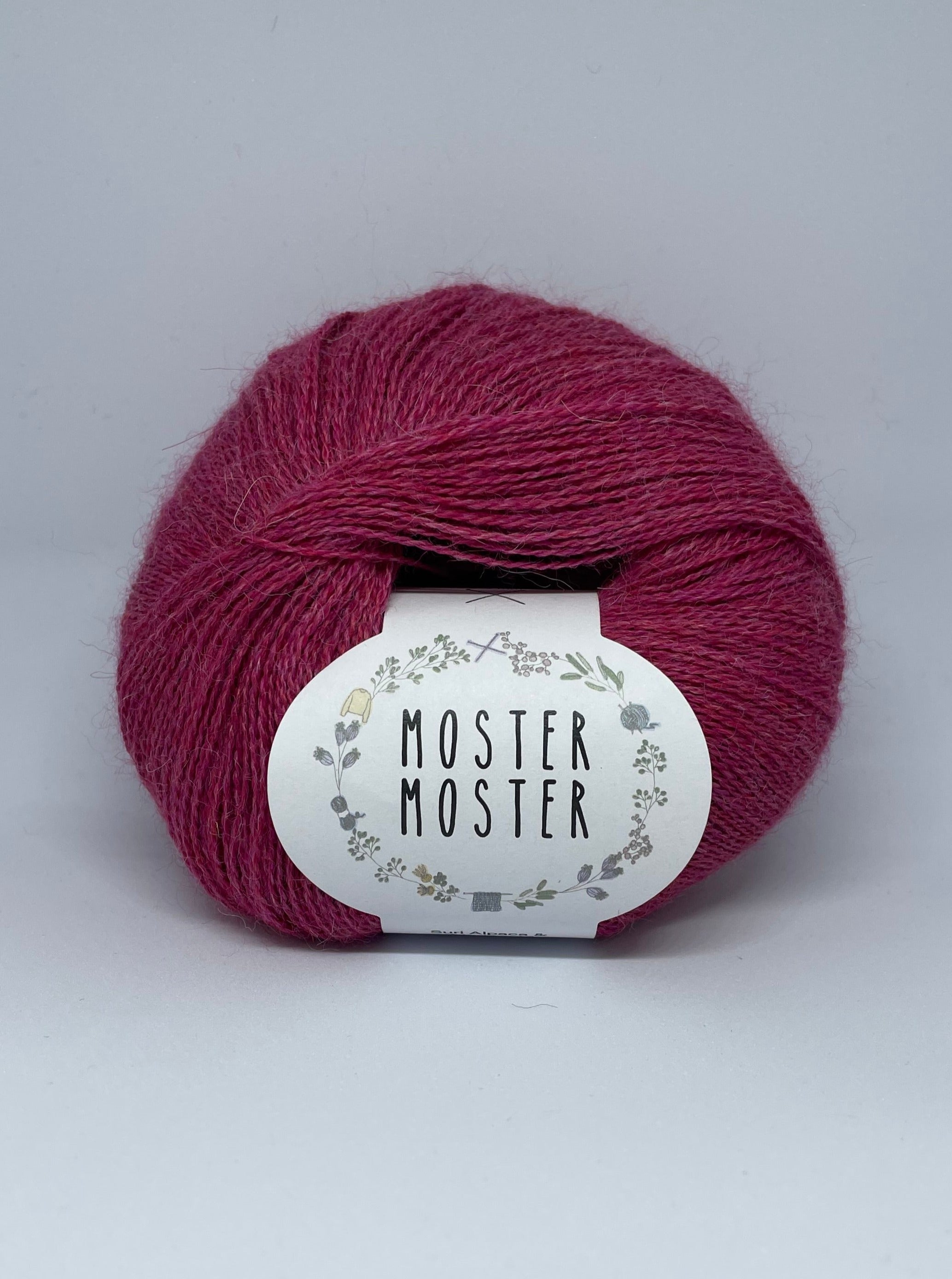 VARM ROSA (TYND BABY ALPACA FØLGETRÅD)