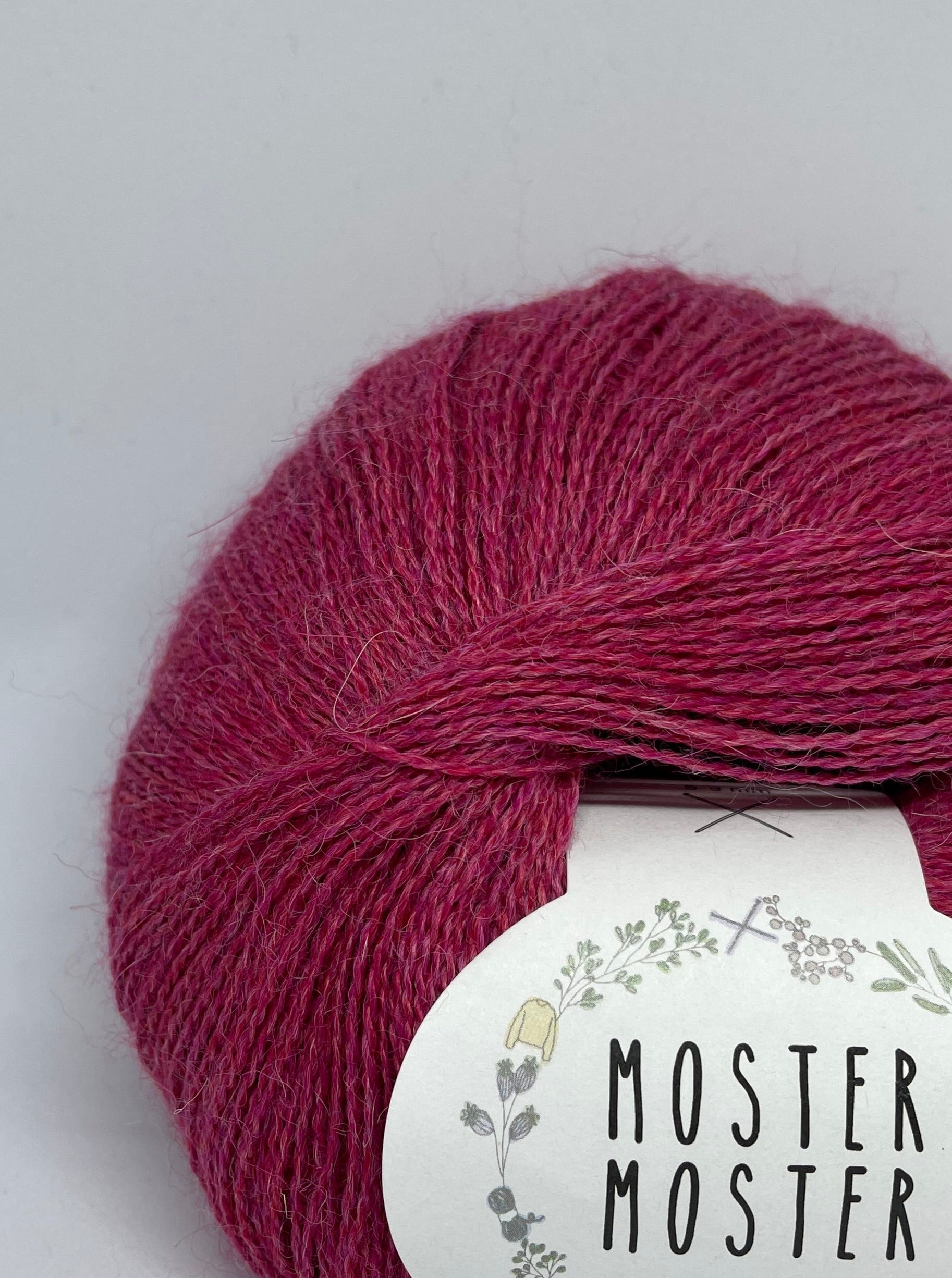 VARM ROSA (TYND BABY ALPACA FØLGETRÅD)