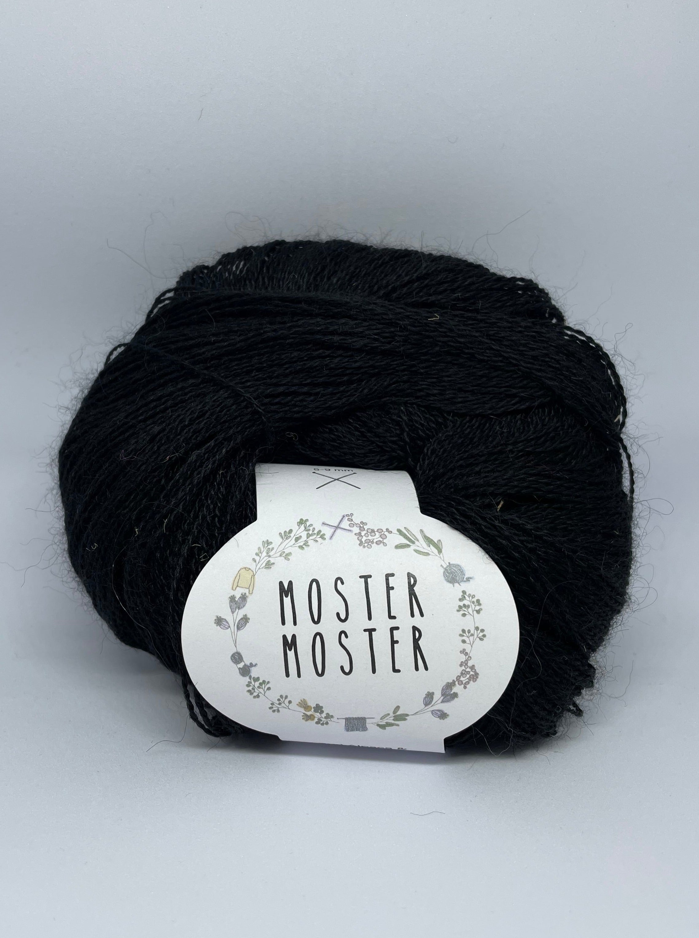 SORT (TYND BABY ALPACA FØLGETRÅD)