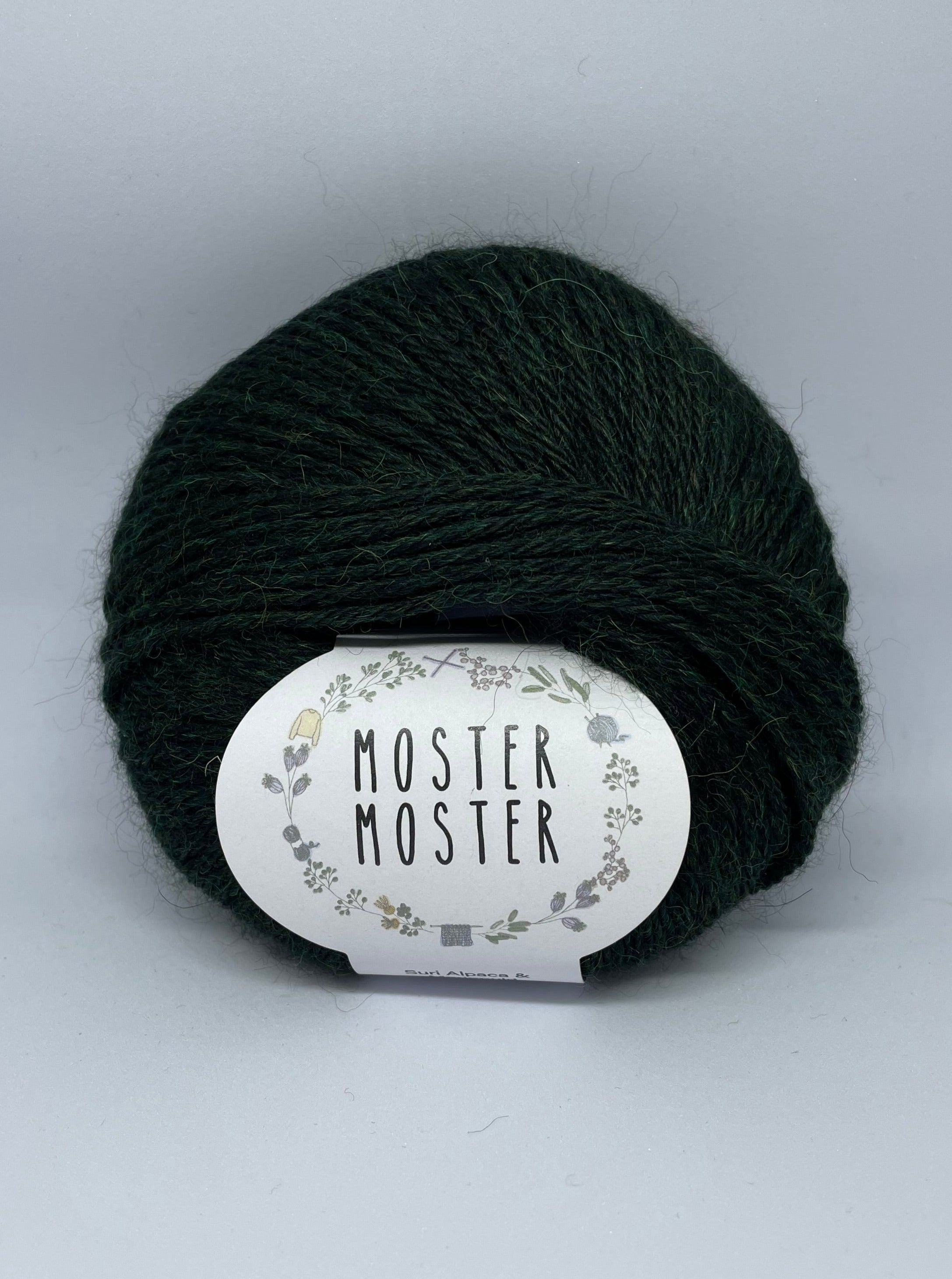 MØRKEGRØN (TYK BABY ALPACA)