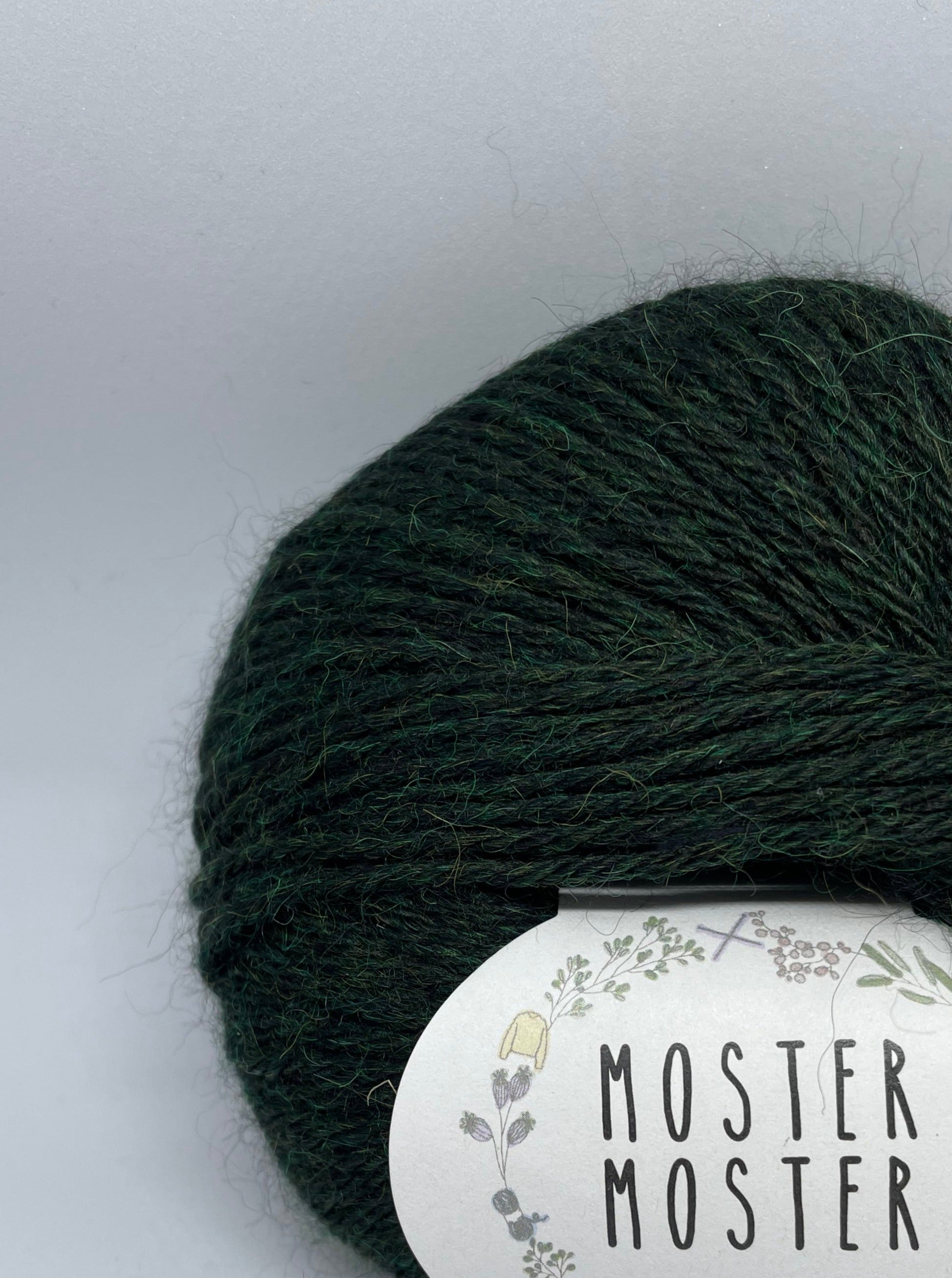 MØRKEGRØN (TYK BABY ALPACA)