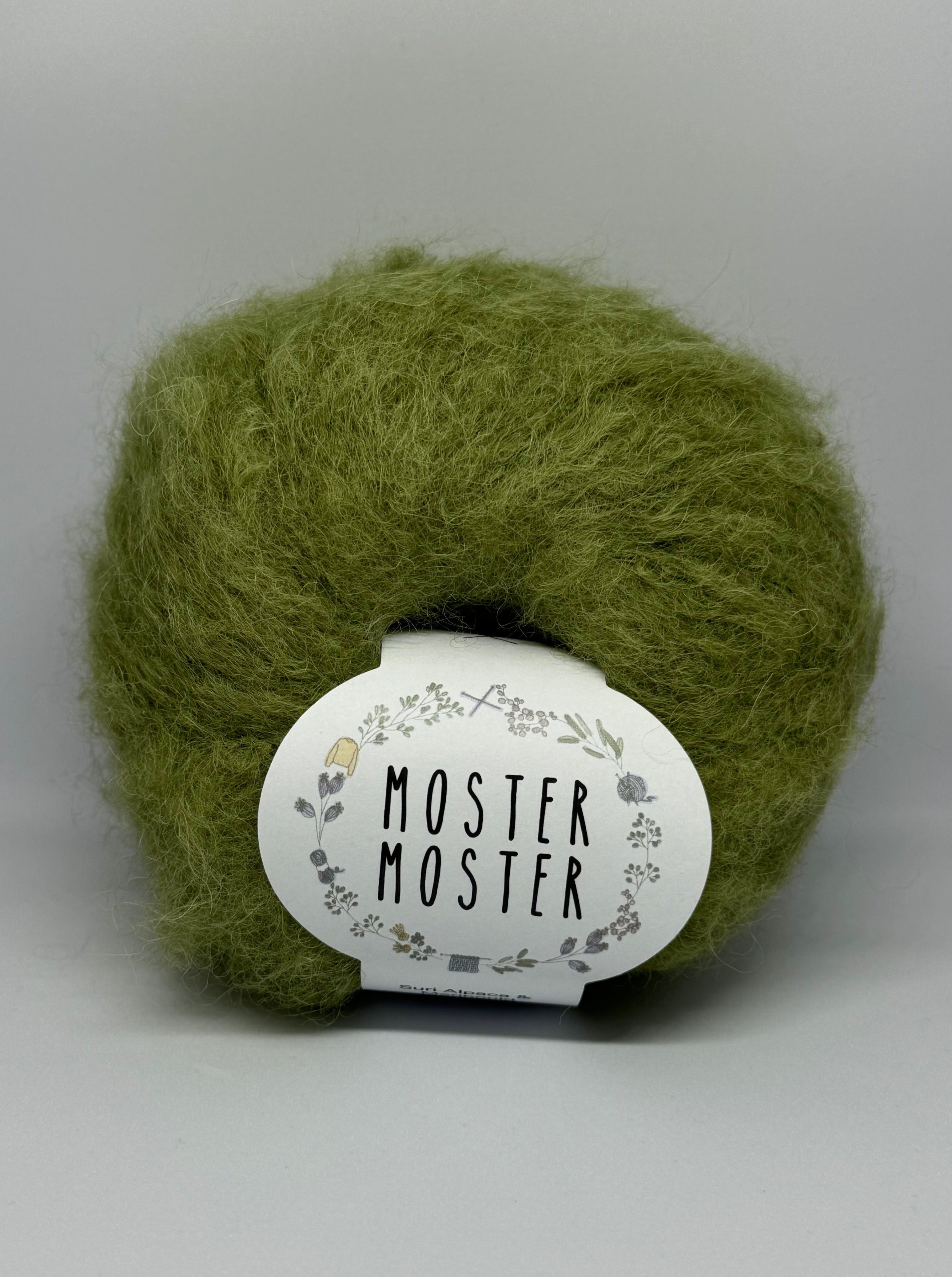 RAINFALL GREEN (SURI ALPACA &amp; MERINO WOOL)