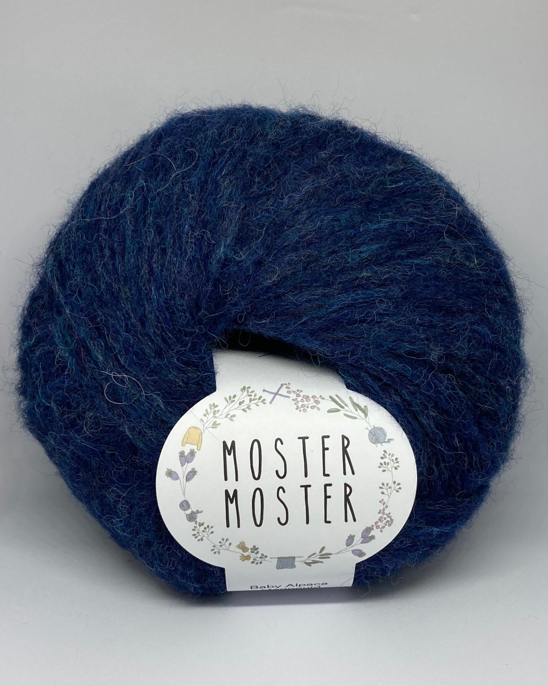 NAVY (BABY ALPACA MERINOULD)