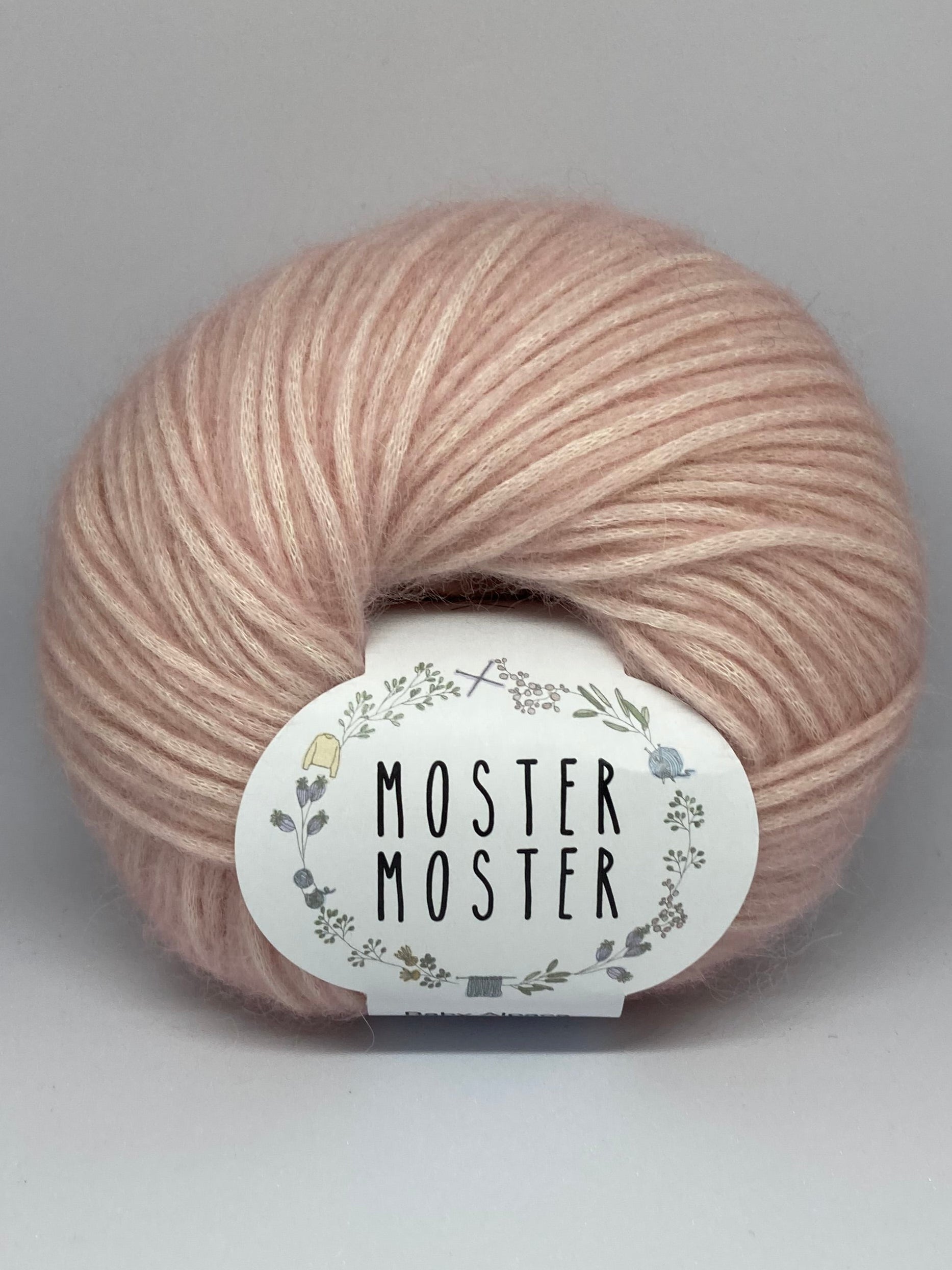 LYSERØD (BABY ALPACA & PIMA BOMULD)