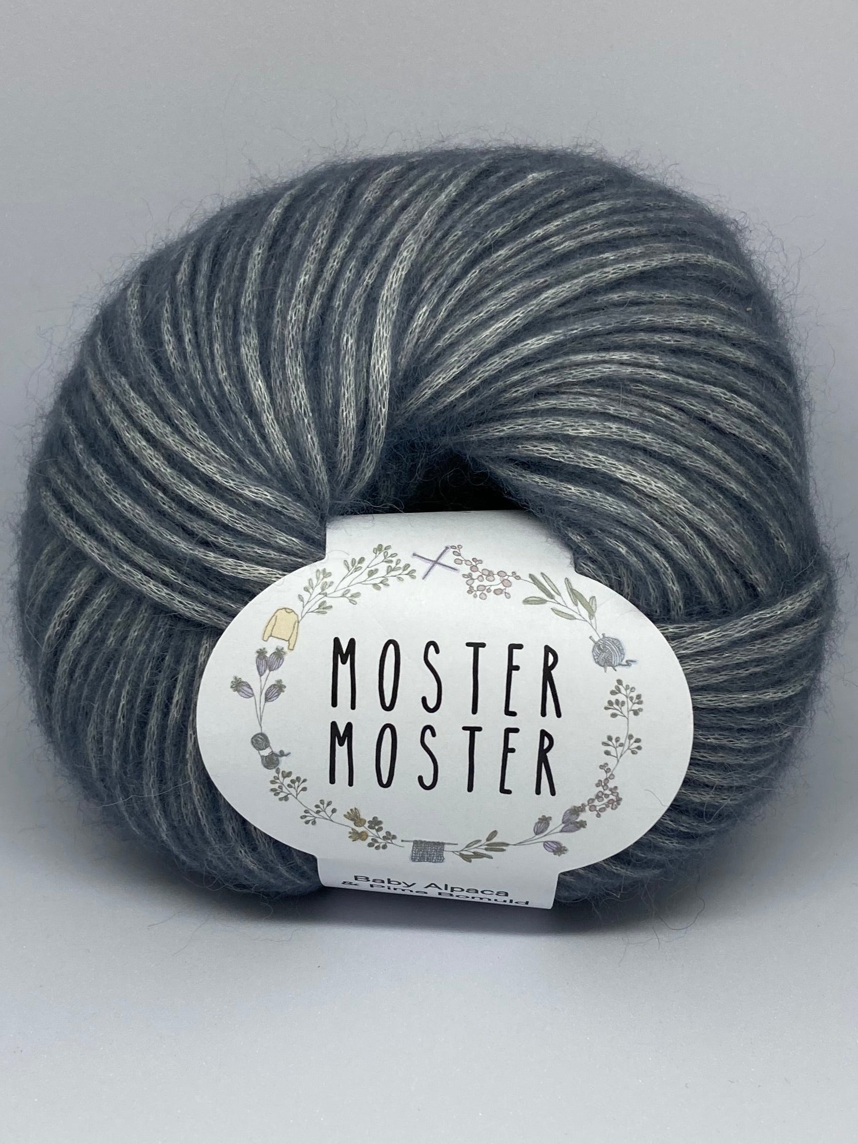 GRANIT GRÅ (BABY ALPACA & PIMA BOMULD)