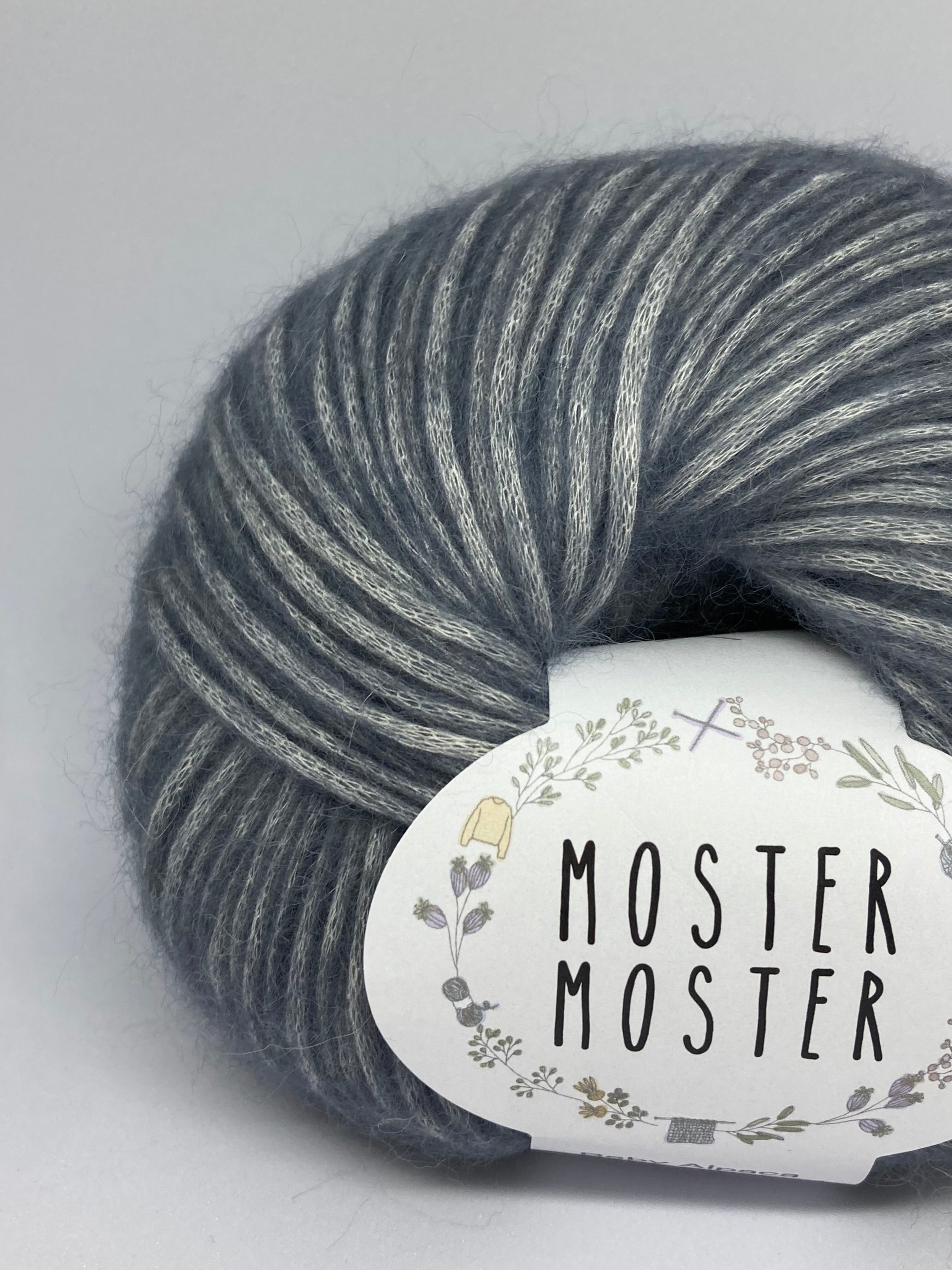 GRANIT GRÅ (BABY ALPACA & PIMA BOMULD)