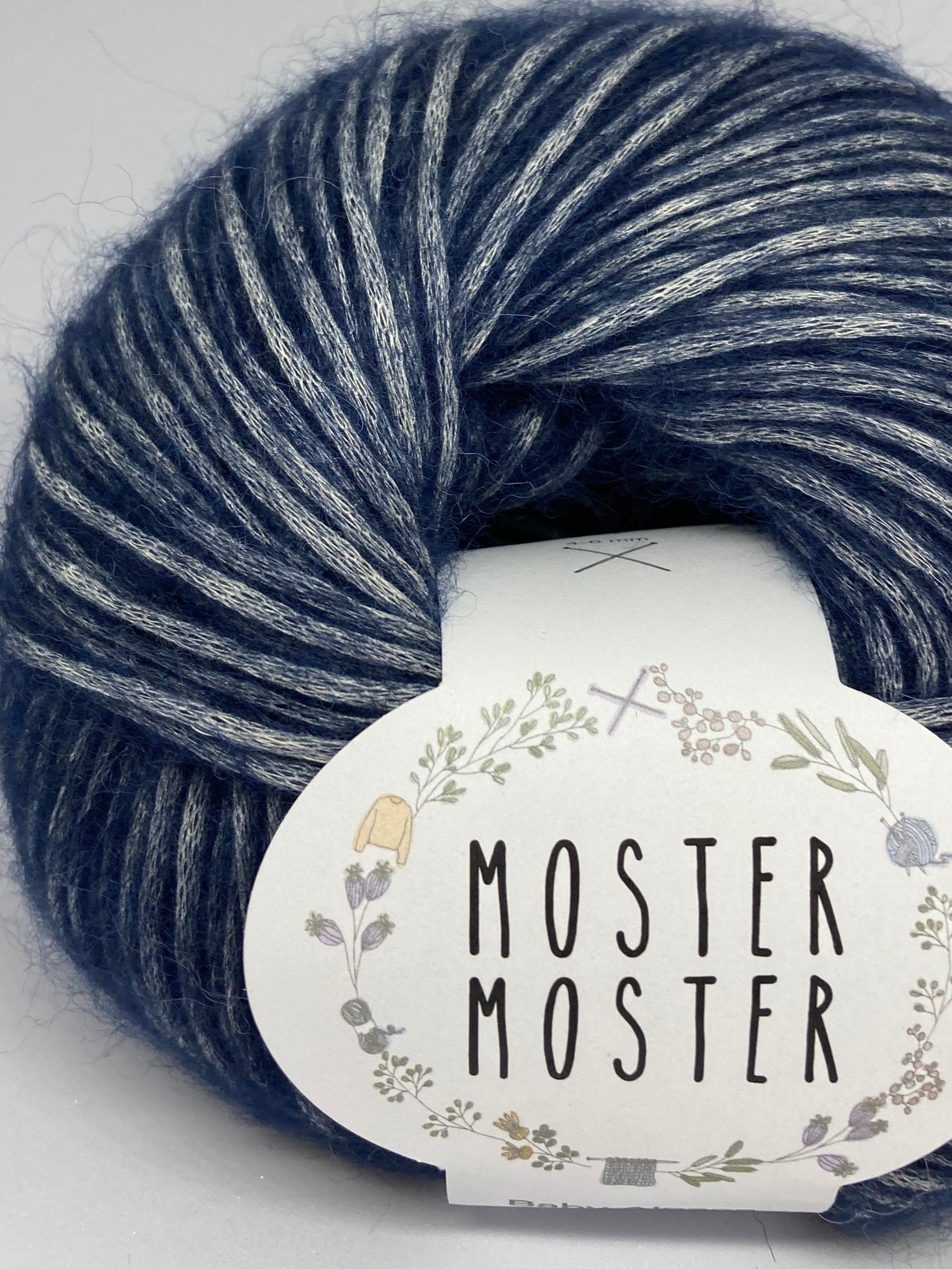 BLÅ (BABY ALPACA & PIMA BOMULD)