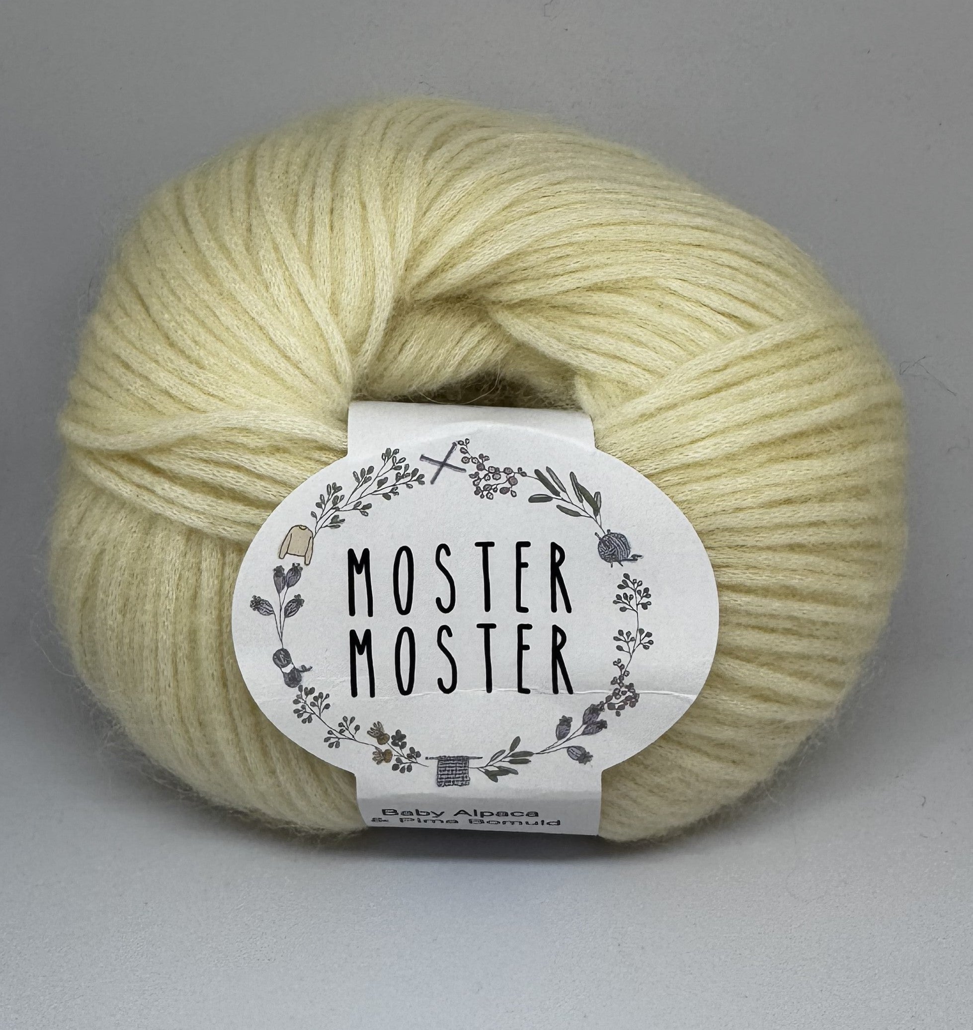 LEMON ICING (BABY ALPACA & PIMA BOMULD)