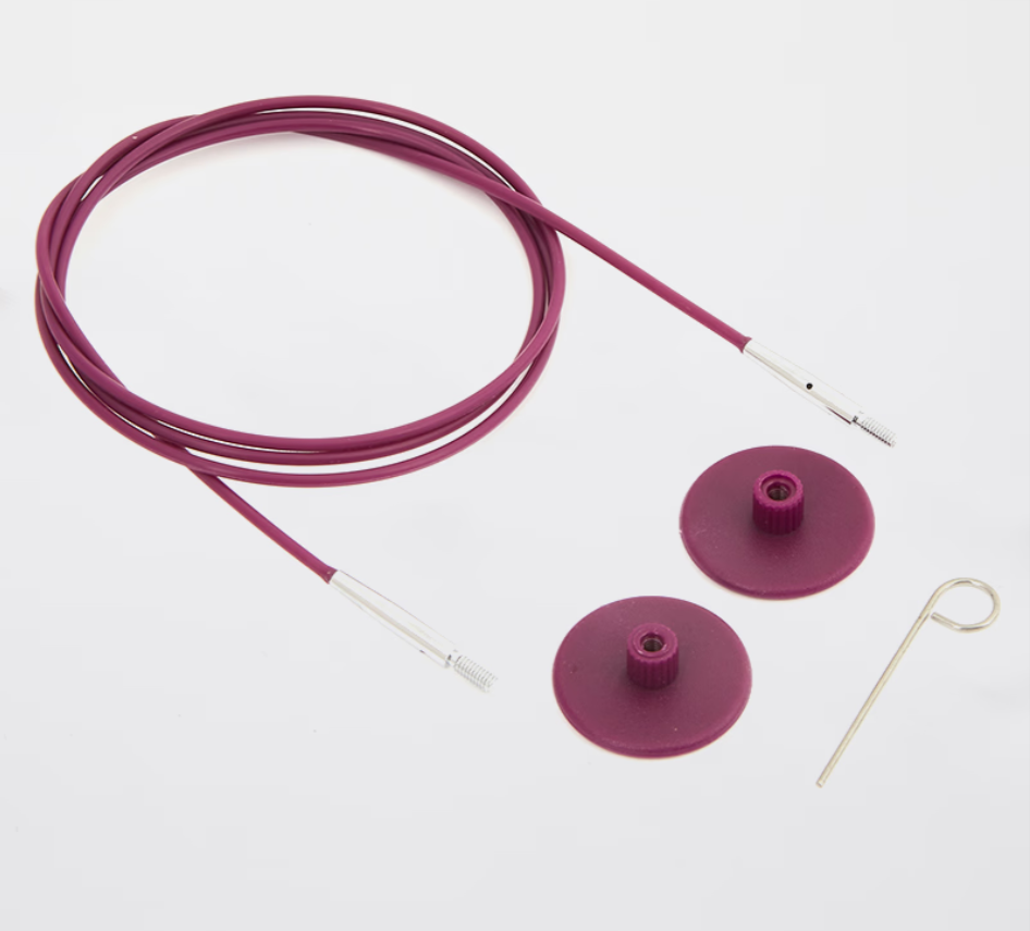 40 cm - KnitPro 360 Swivel cable