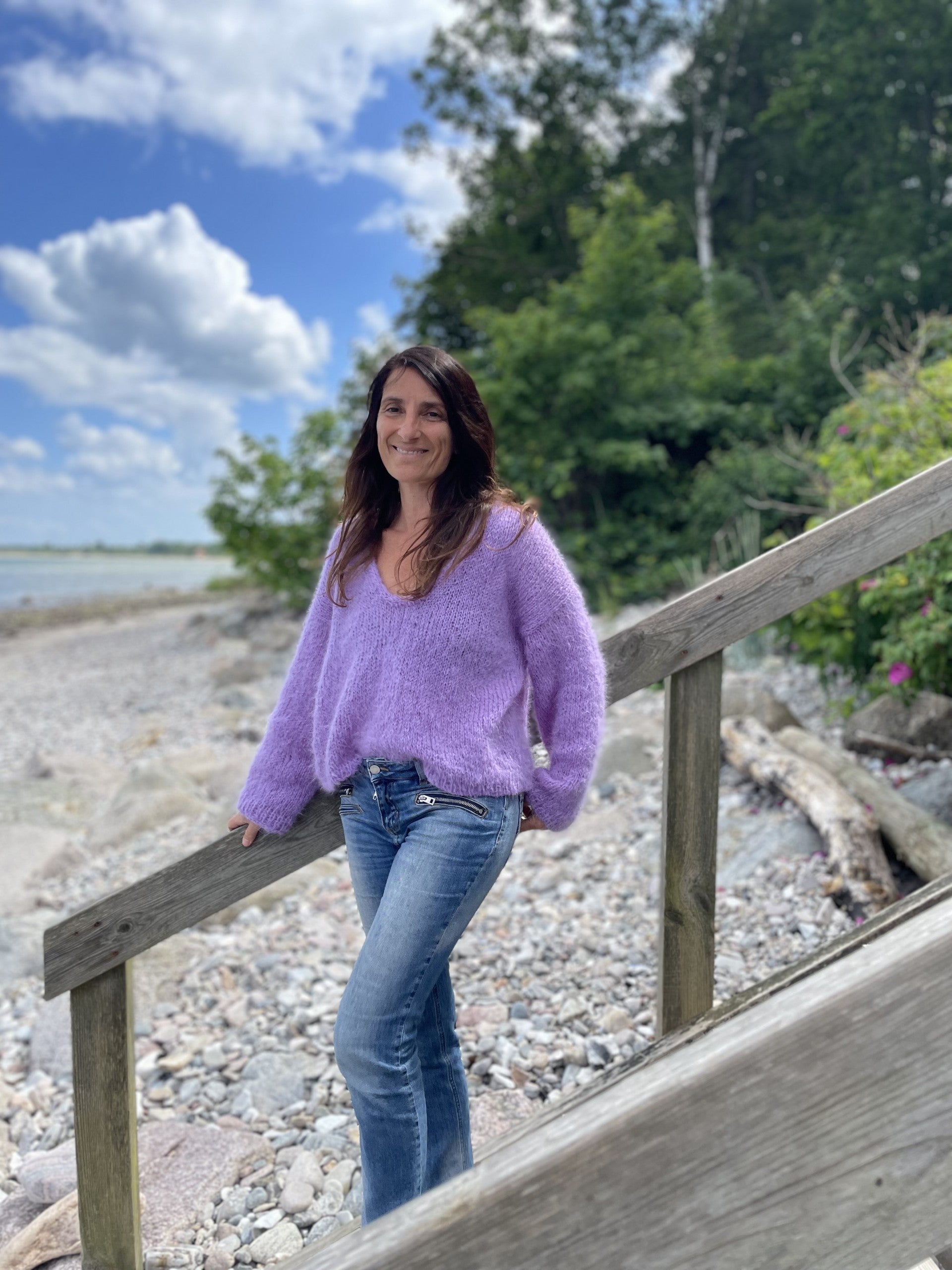 KIT TIL "SWEATER LAVENDEL"