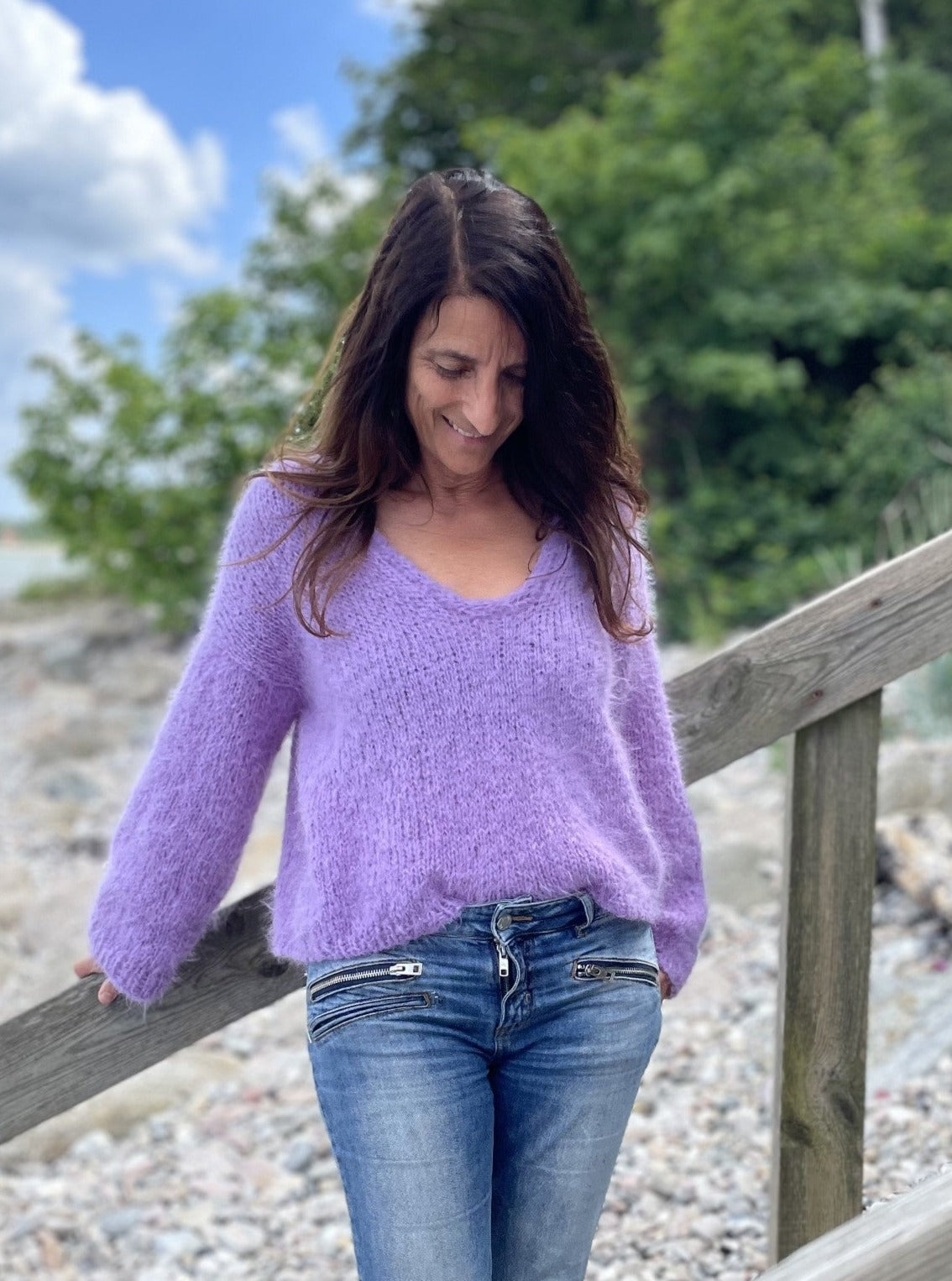 KIT TIL "SWEATER LAVENDEL"