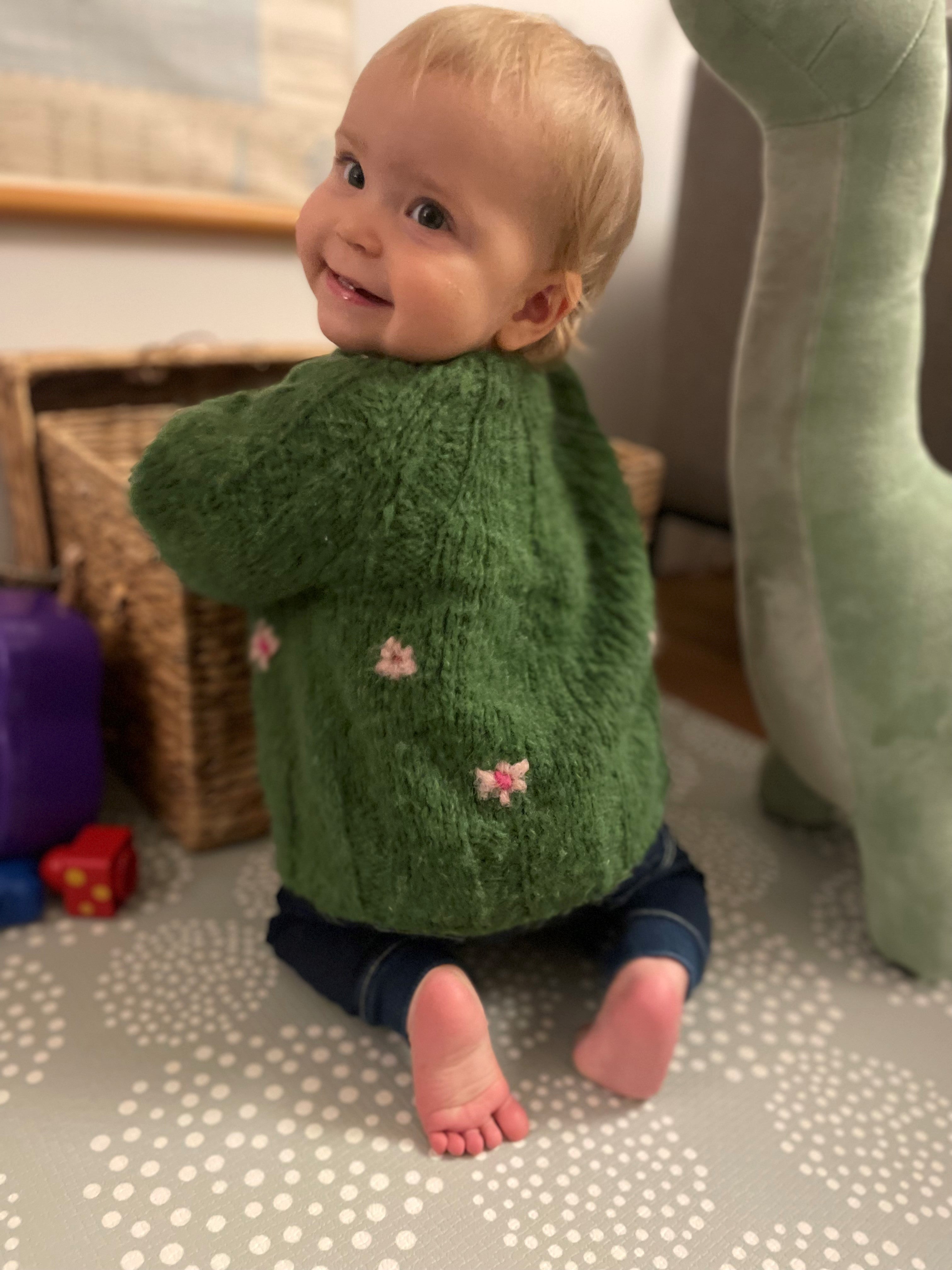 KIT TIL "BØRNESWEATER BLOMST"