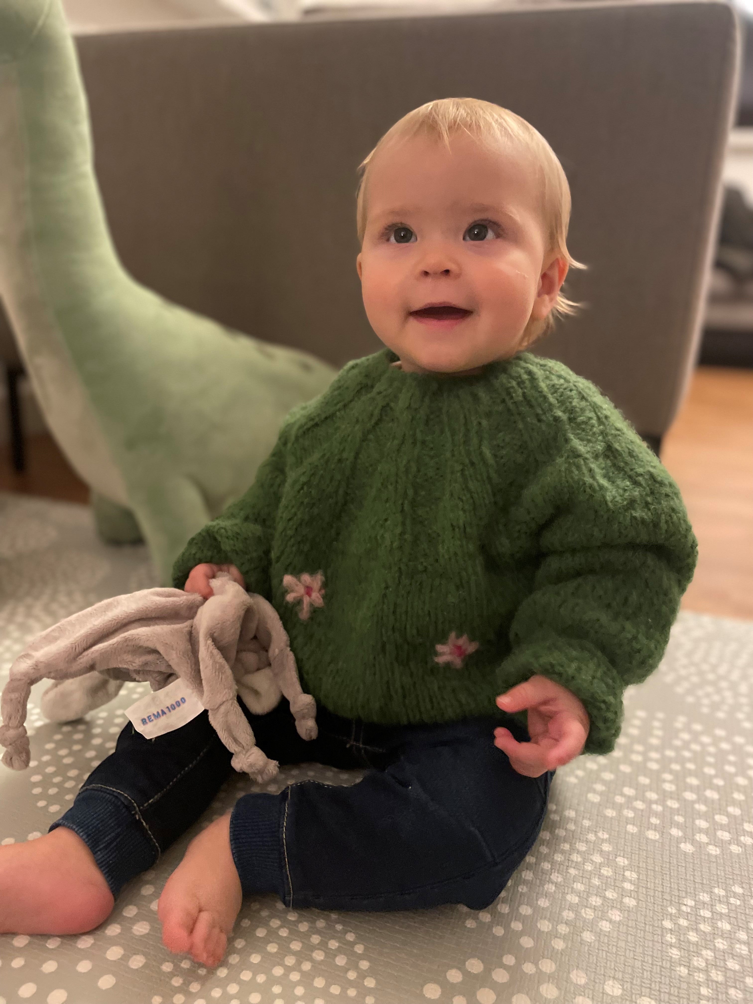 KIT TIL "BØRNESWEATER BLOMST"