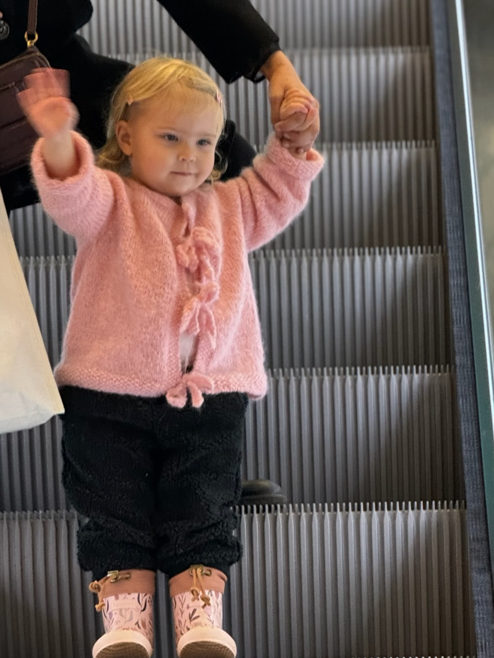 KIT TIL "BØRNE CARDIGAN MED SLØJFER"