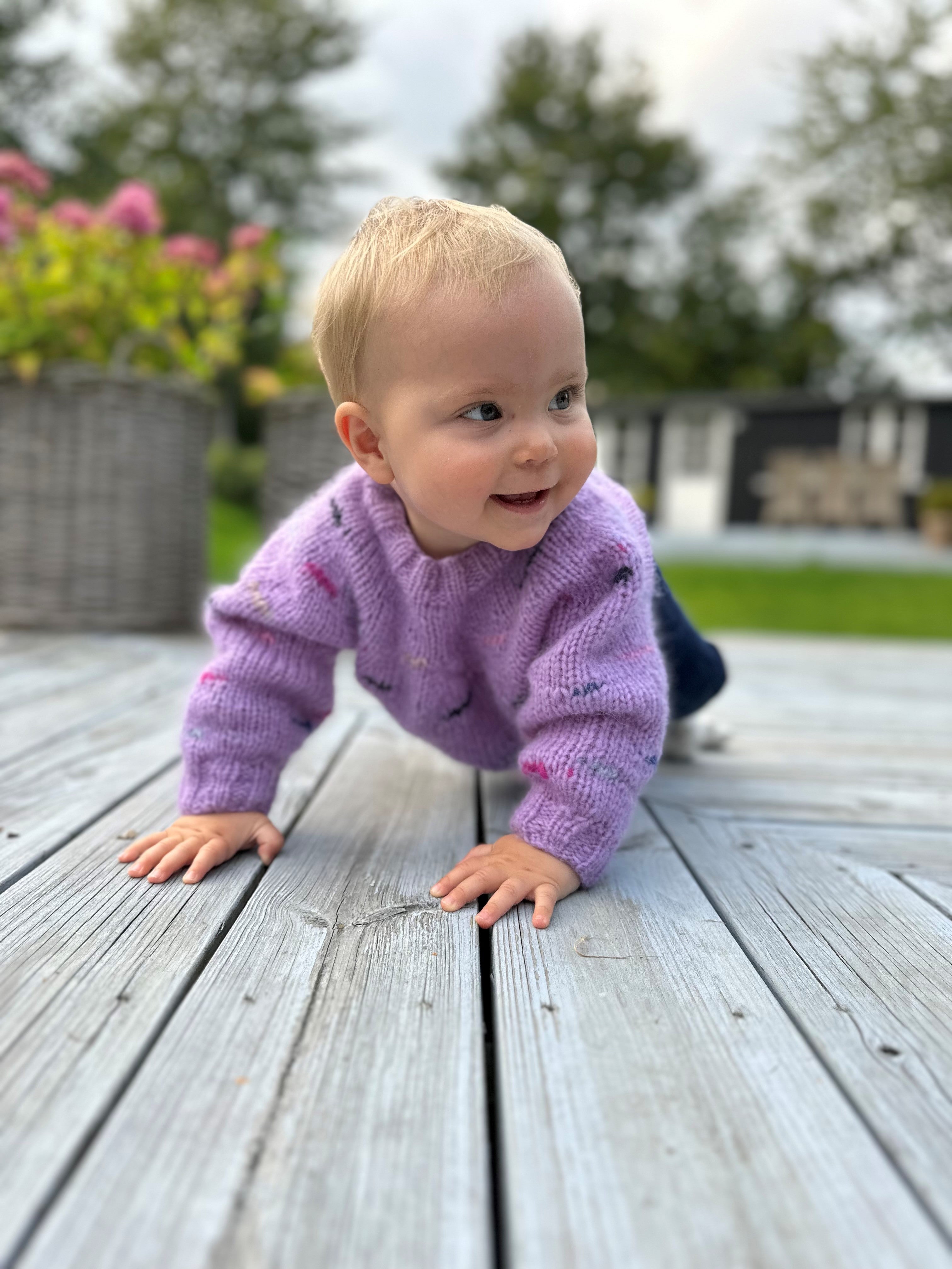 KIT TIL "HIST OG PIST BØRNESWEATER"