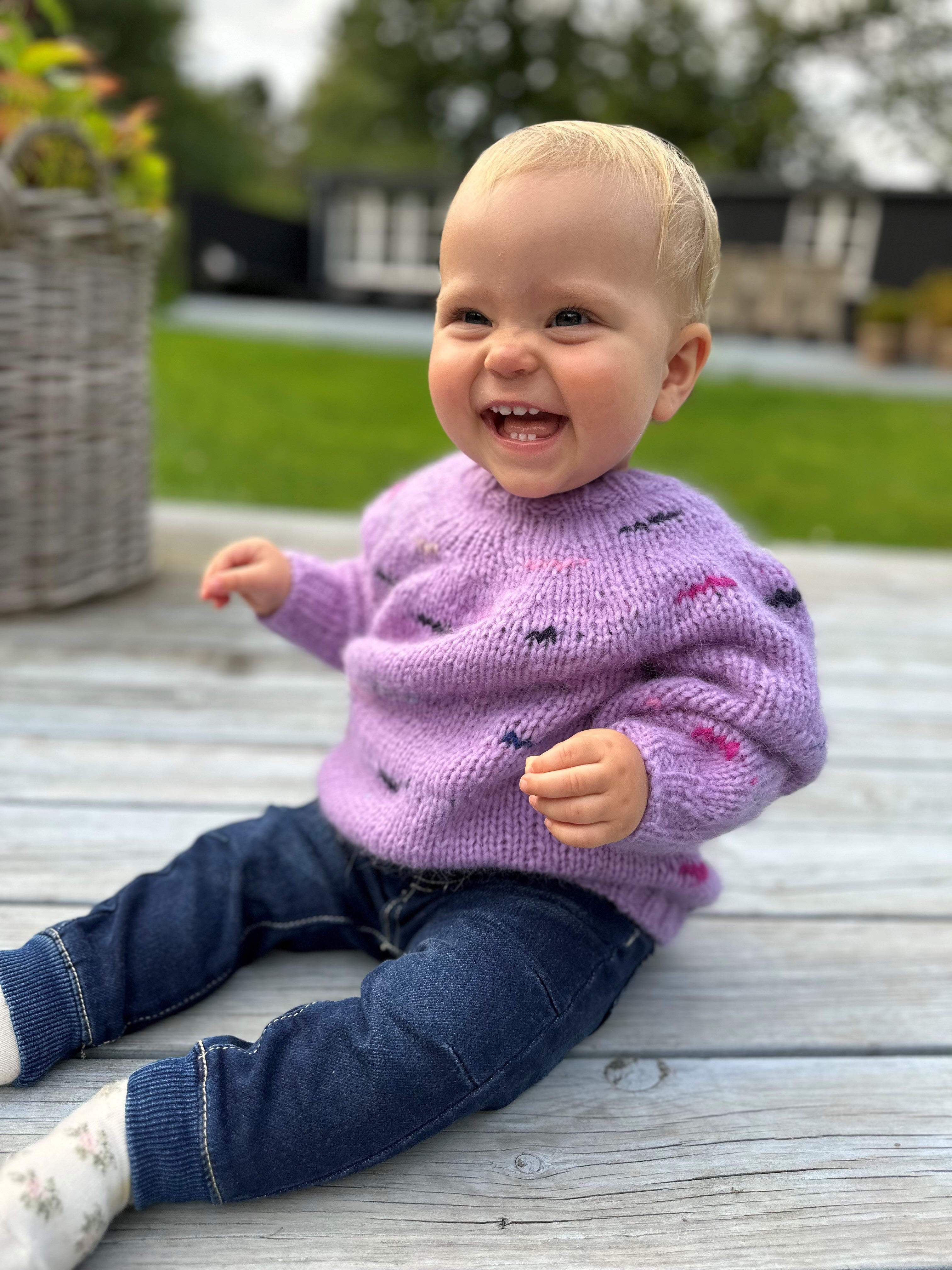 KIT TIL "HIST OG PIST BØRNESWEATER"